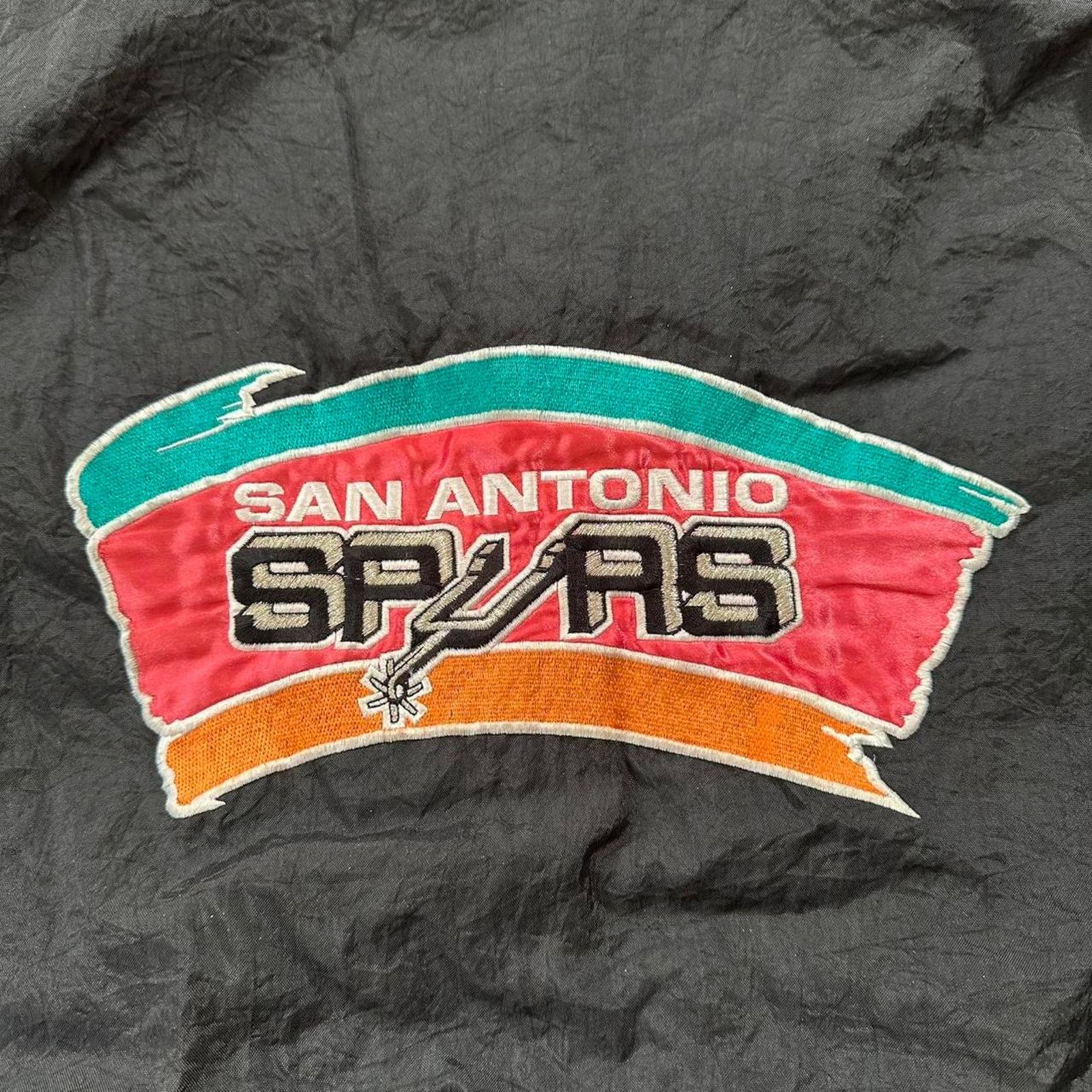 Starter Vintage Starter San Antonio Spurs Full Zip Jacket NBA size L Size US L / EU 52-54 / 3 - 6 Thumbnail