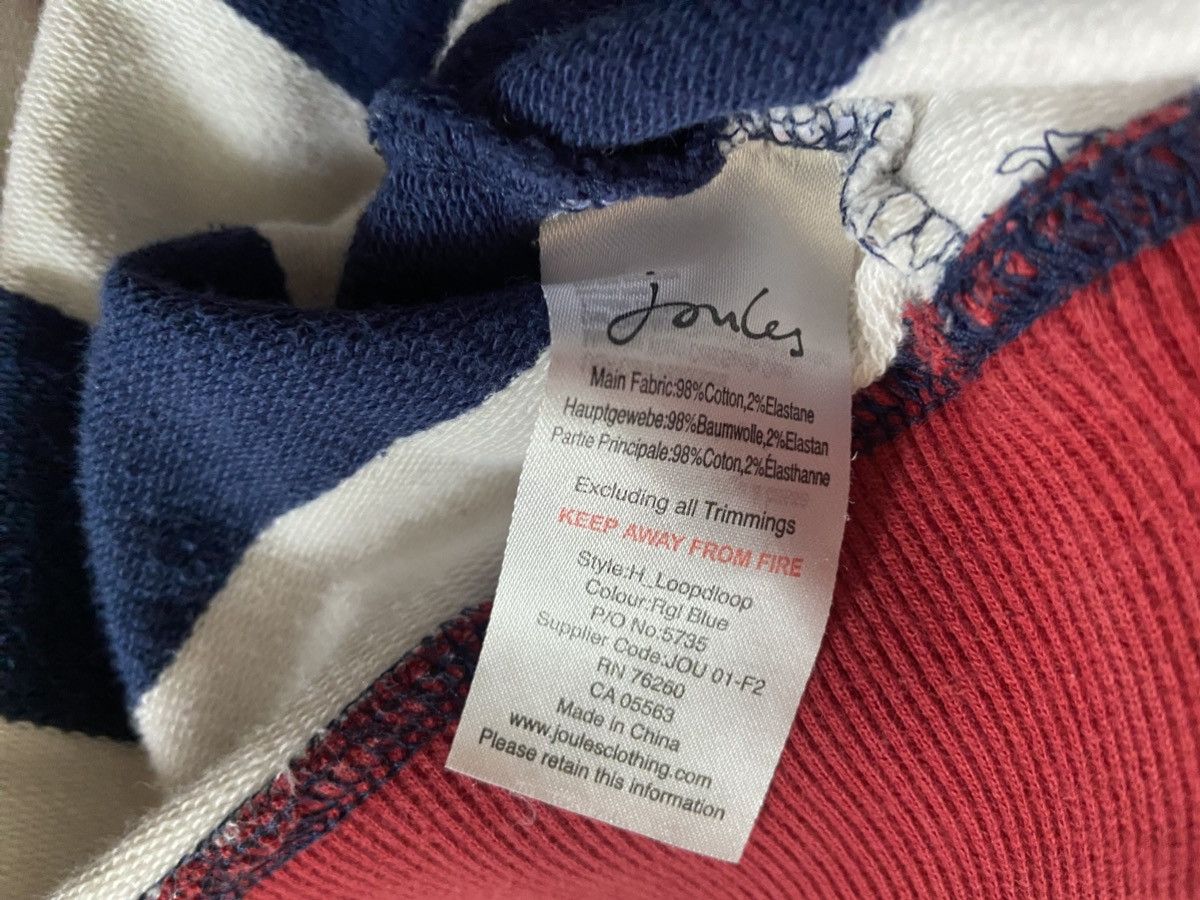 Other Retro Joules striped hoodie size 14 hooded kangaroo pocket Size L / US 10 / IT 46 - 4 Thumbnail