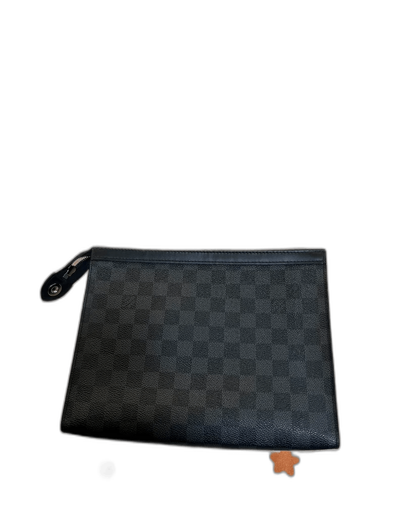 Louis Vuitton Louis Vuitton Black Checkerboard Clutch Bag Size ONE SIZE - 1 Thumbnail
