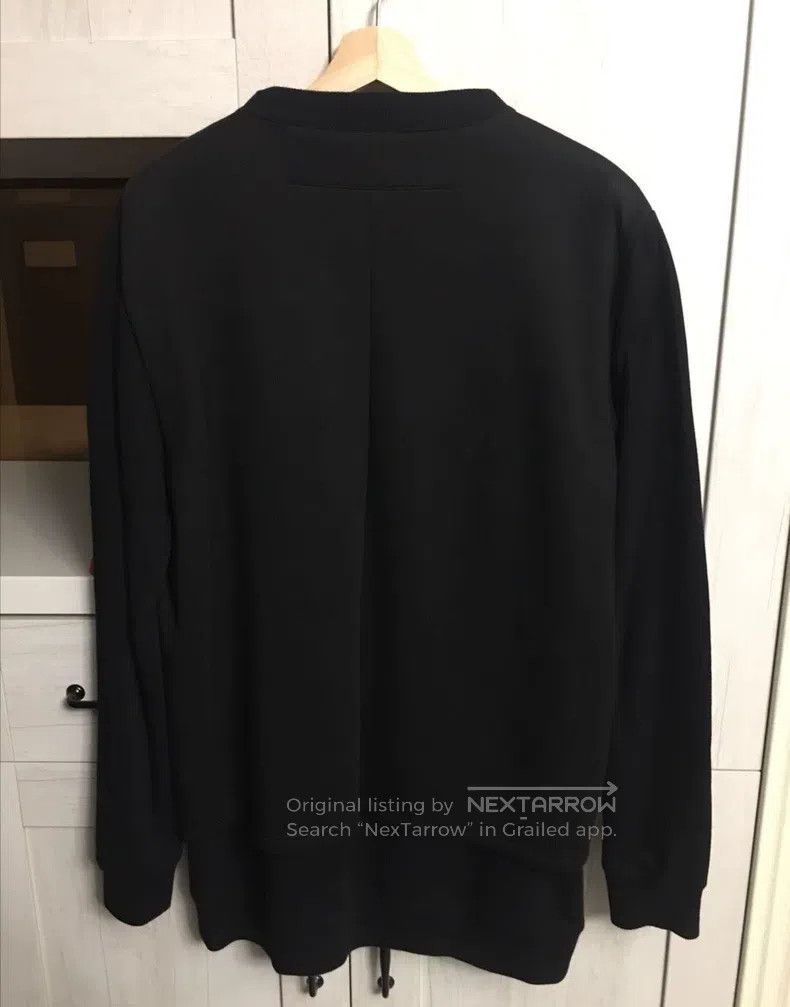 Givenchy Givenchy FW22 Solid Color Logo Printed Round Neck Long Sle Size US L / EU 52-54 / 3 - 3 Thumbnail