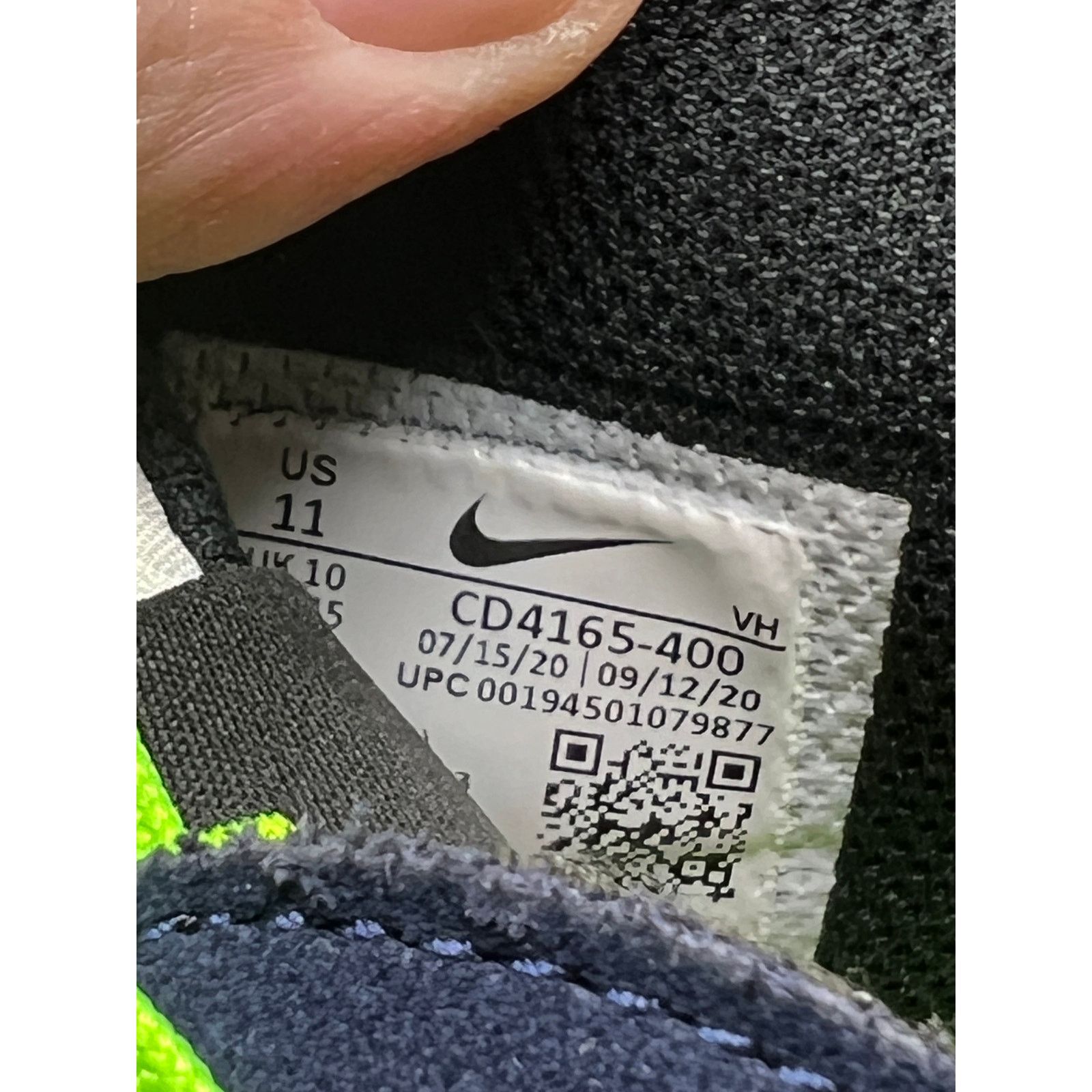 Nike Nike Air Max Excee Blackened Blue Mens 11 Size US 11 / EU 44 - 7 Thumbnail