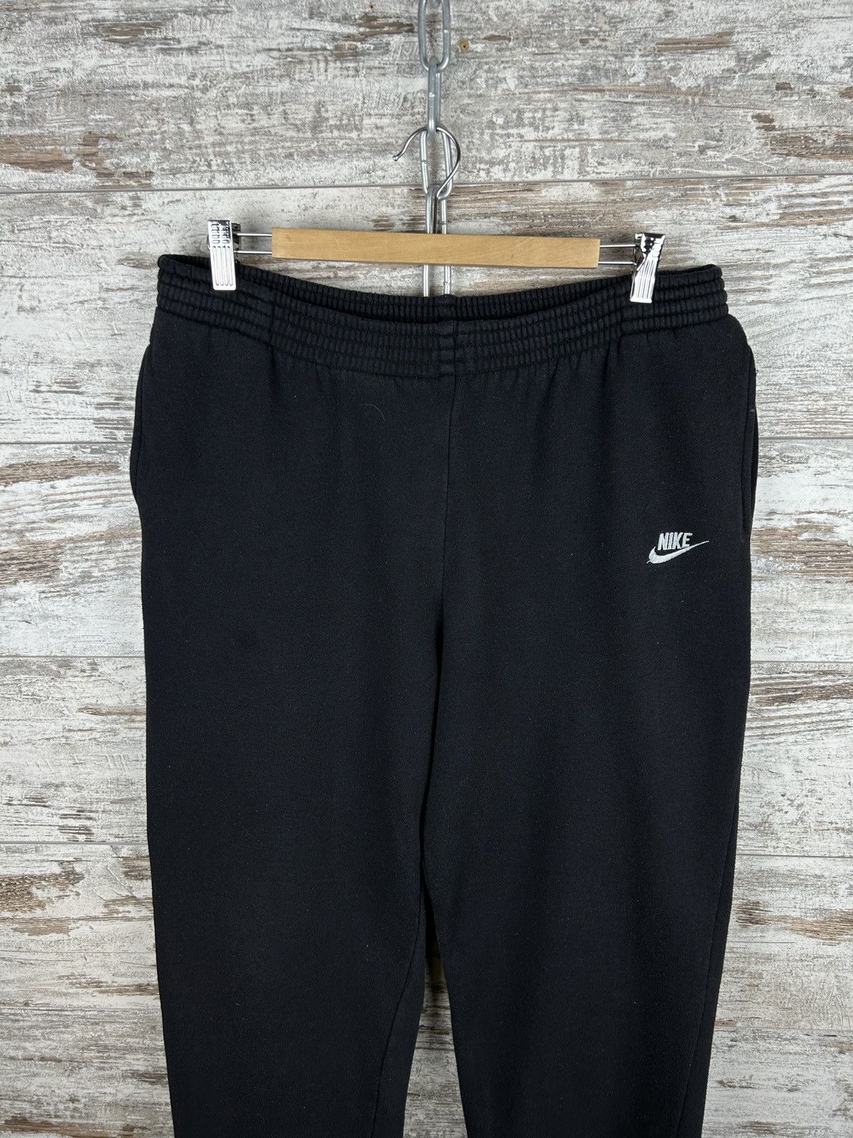 Nike × Vintage Mens Vintage Nike basic Sweatpants y2k rare pants swoosh Size US 34 / EU 50 - 4 Thumbnail