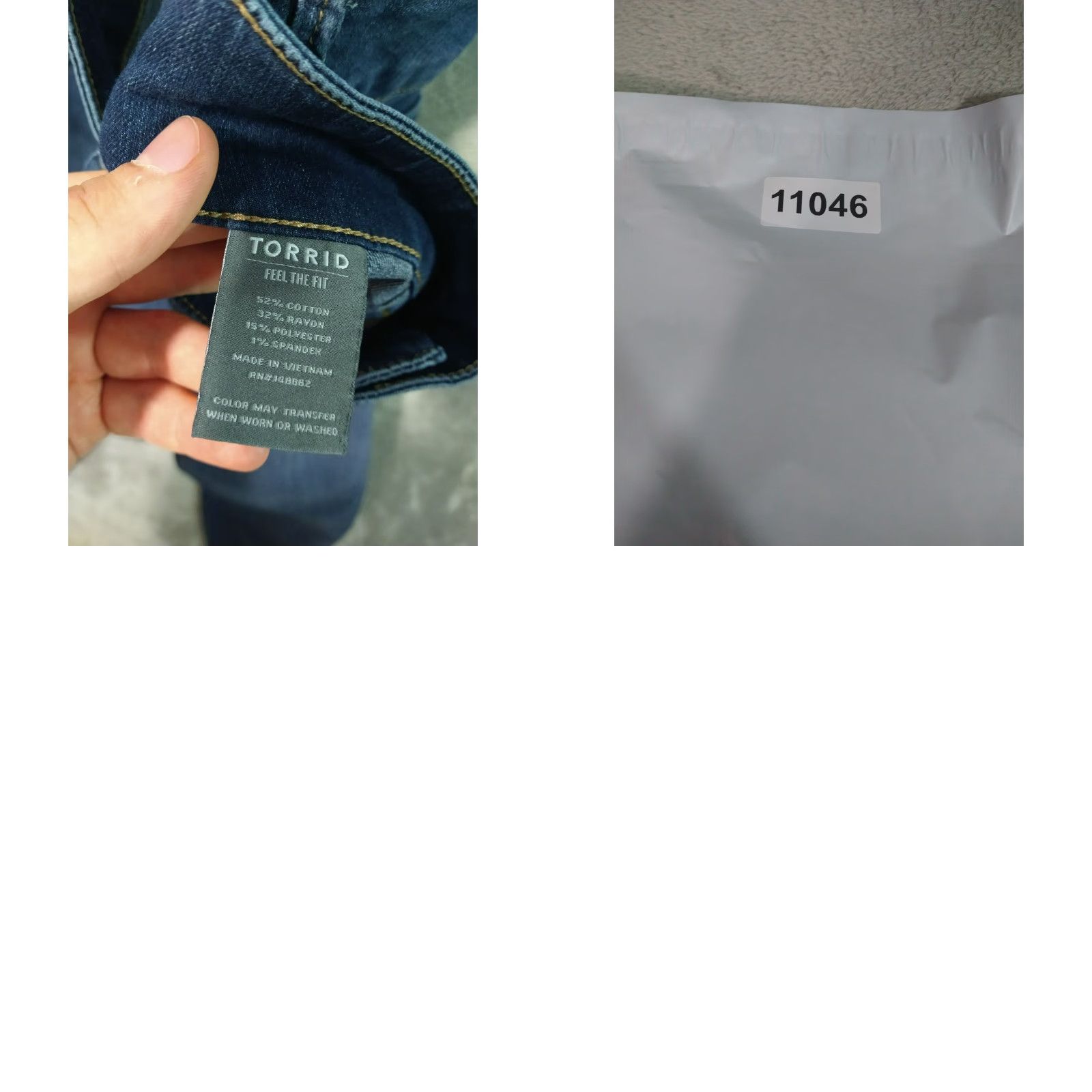 Torrid Torrid Jeans Womens 22S Blue Denim Jegging High Rise Ankle Stretch 5-Pocket Plus Size 22 Womens Jeans Size 40" / US 18 - 8 Thumbnail
