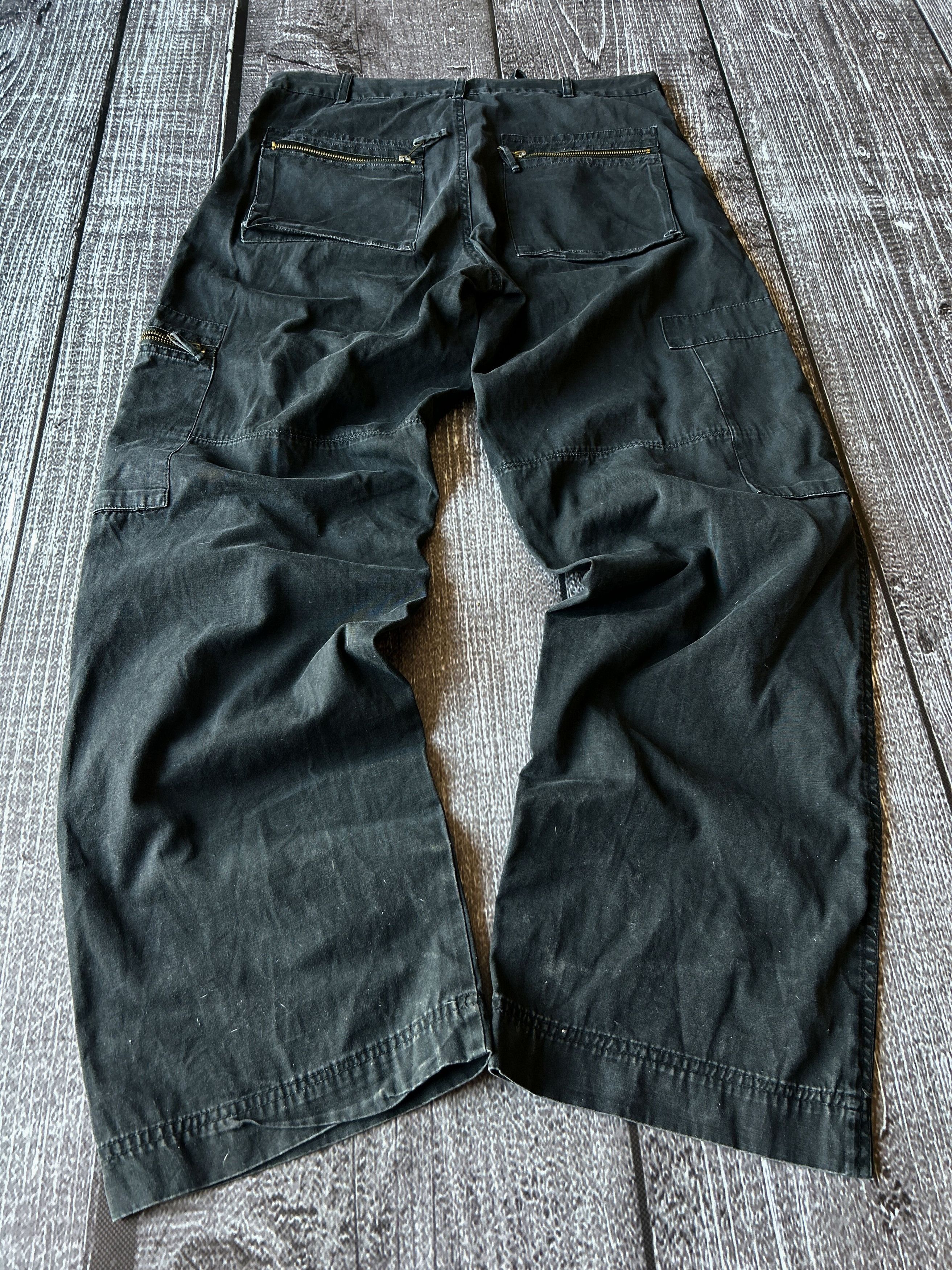Vintage 💥 JUNYA WATANABE BALENCIAGA STYLE DISTRESSED JEANS Size US 32 / EU 48 - 2 Thumbnail