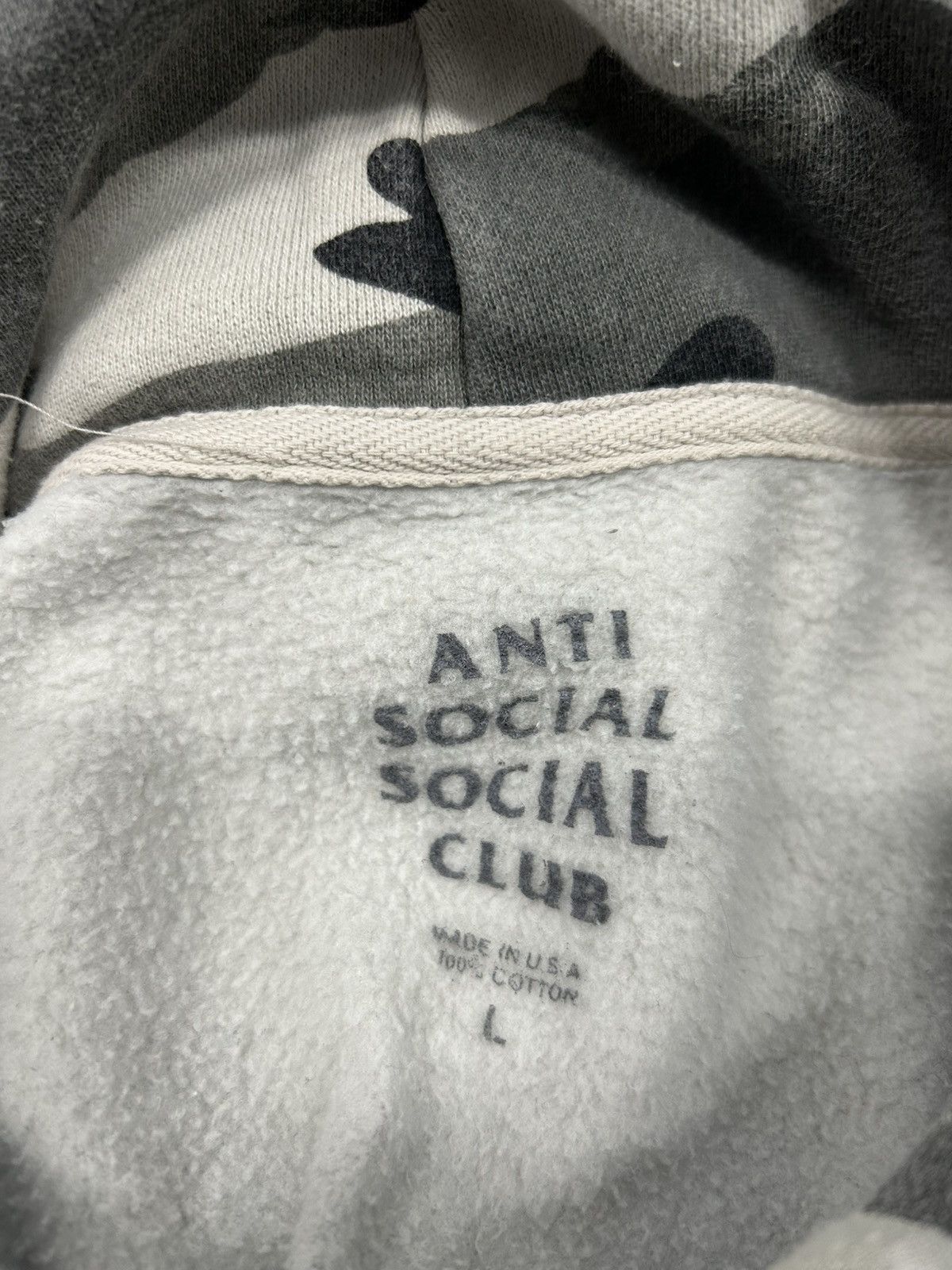Anti Social Social Club Anti social social club camo hoodie Size US L / EU 52-54 / 3 - 3 Thumbnail