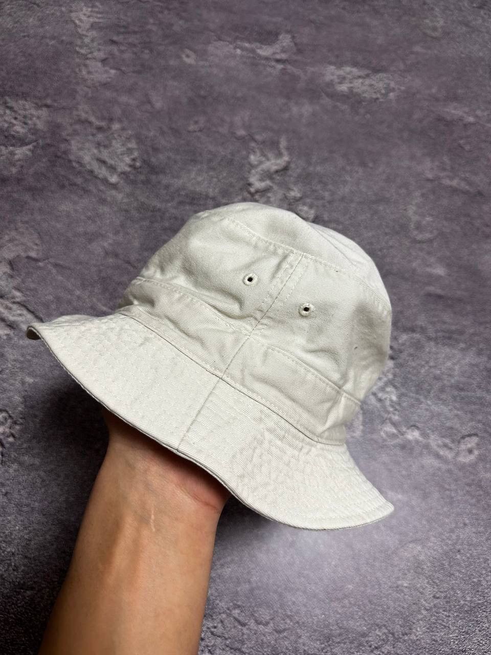 Nike × Vintage VERY RARE NIKE PANAMA HATS SWOOSH BIG LOGO DRILL Y2K 90s SK8 Size ONE SIZE - 5 Thumbnail