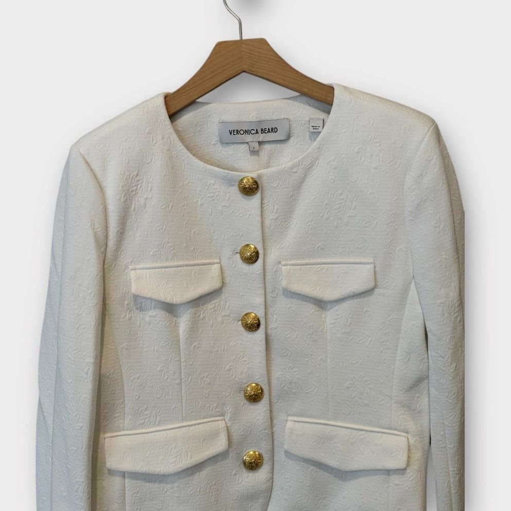 Veronica Beard Veronica Beard Kensington Knit Jacket Size Large Size L / US 10 / IT 46 - 7 Thumbnail