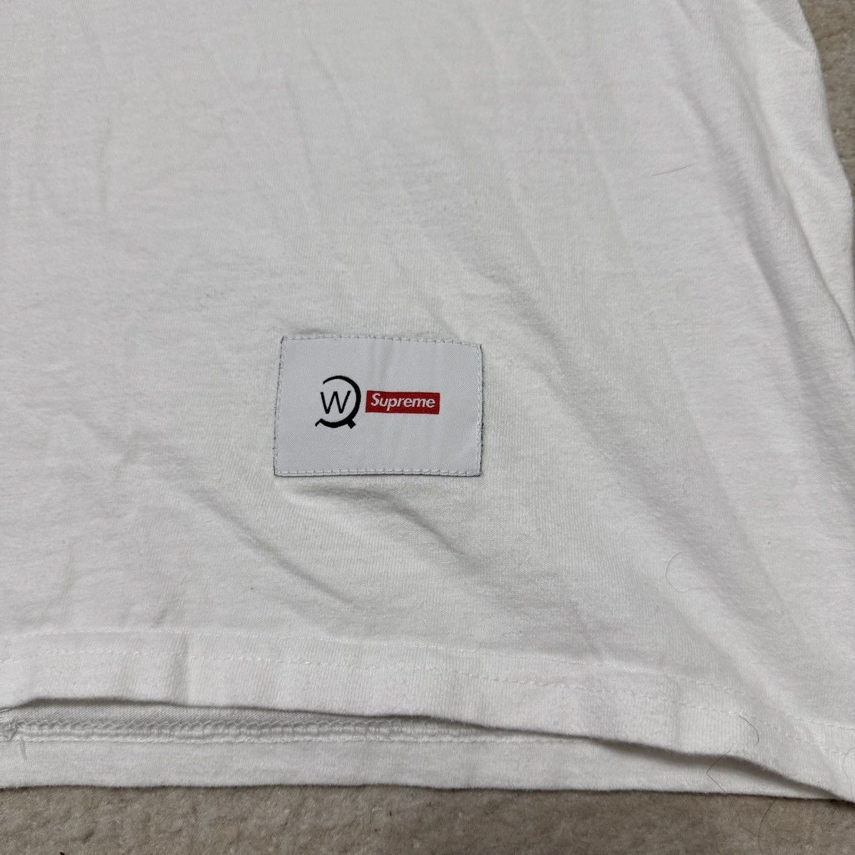 Supreme Supreme x WTAPS Sic'em T-shirt 2021 White Small Double-Sided Size US S / EU 44-46 / 1 - 2 Thumbnail
