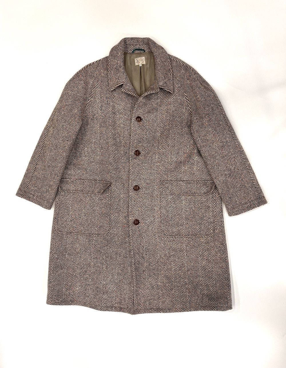 WYTHE NEW YORK RAGRAN WOOL OVERCOAT Mサイズ Our Raglan Wool