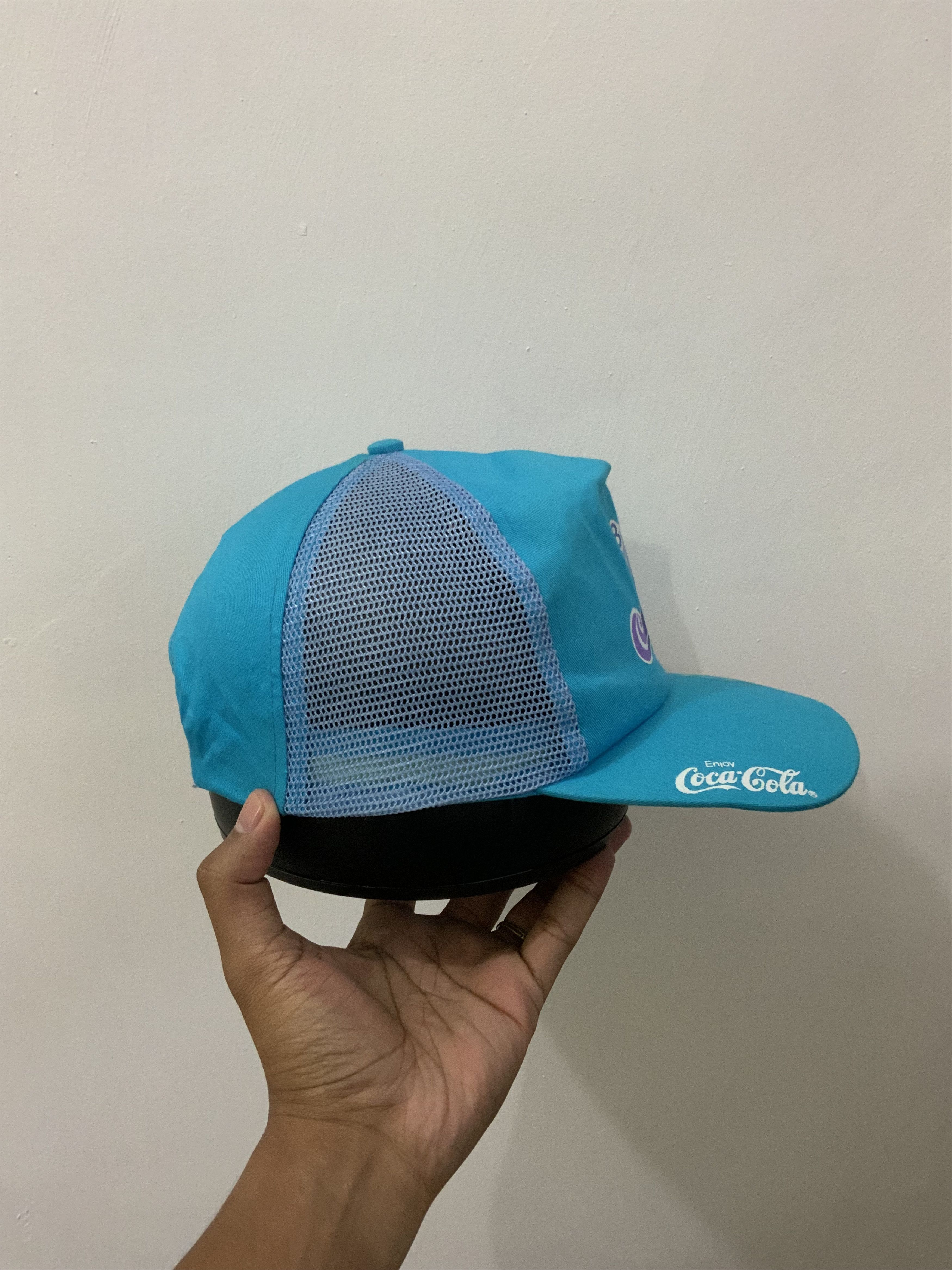 Coca Cola Coca Cola Aquarius Half Trucker Hat Size ONE SIZE - 5 Thumbnail