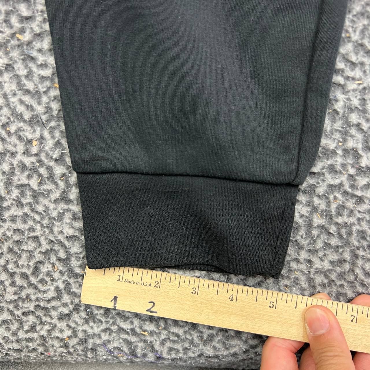 Express Express Jogger Sweatpants Men Large Black Stretch Zipper L Size US 35 - 3 Thumbnail