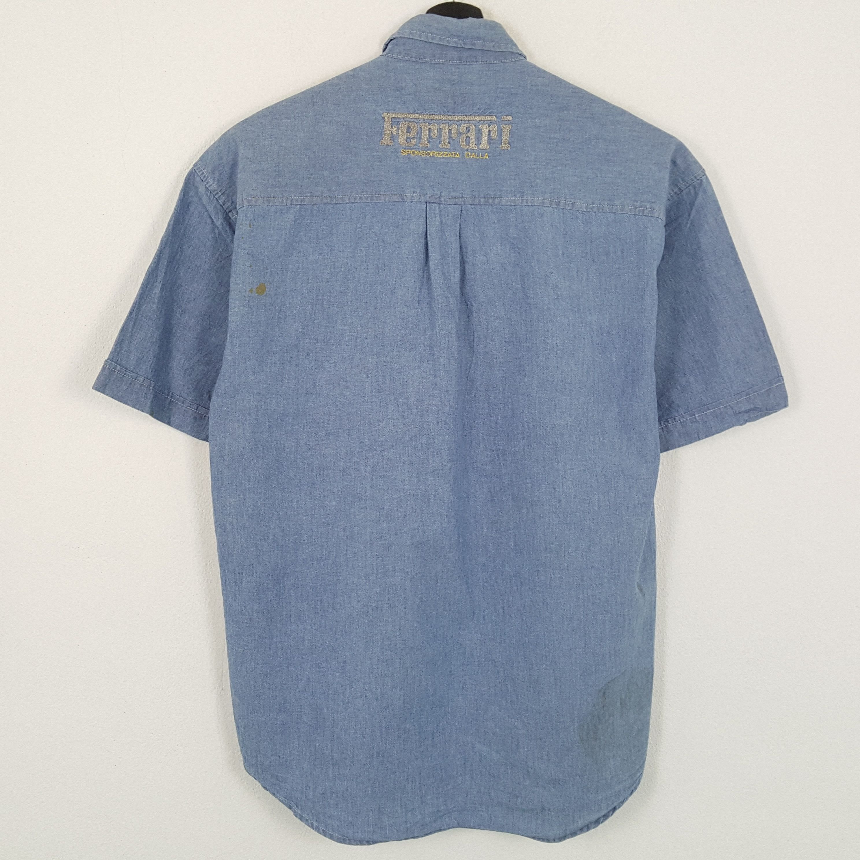 Ferrari MAGNETI MARELLI FERRARI Shirt Casual Style Size US L / EU 52-54 / 3 - 3 Thumbnail