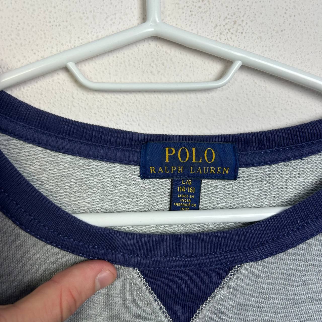 Polo Ralph Lauren Polo Ralph Lauren Fleece Logo y2k streetwear sweatshirt Size US S / EU 44-46 / 1 - 7 Thumbnail