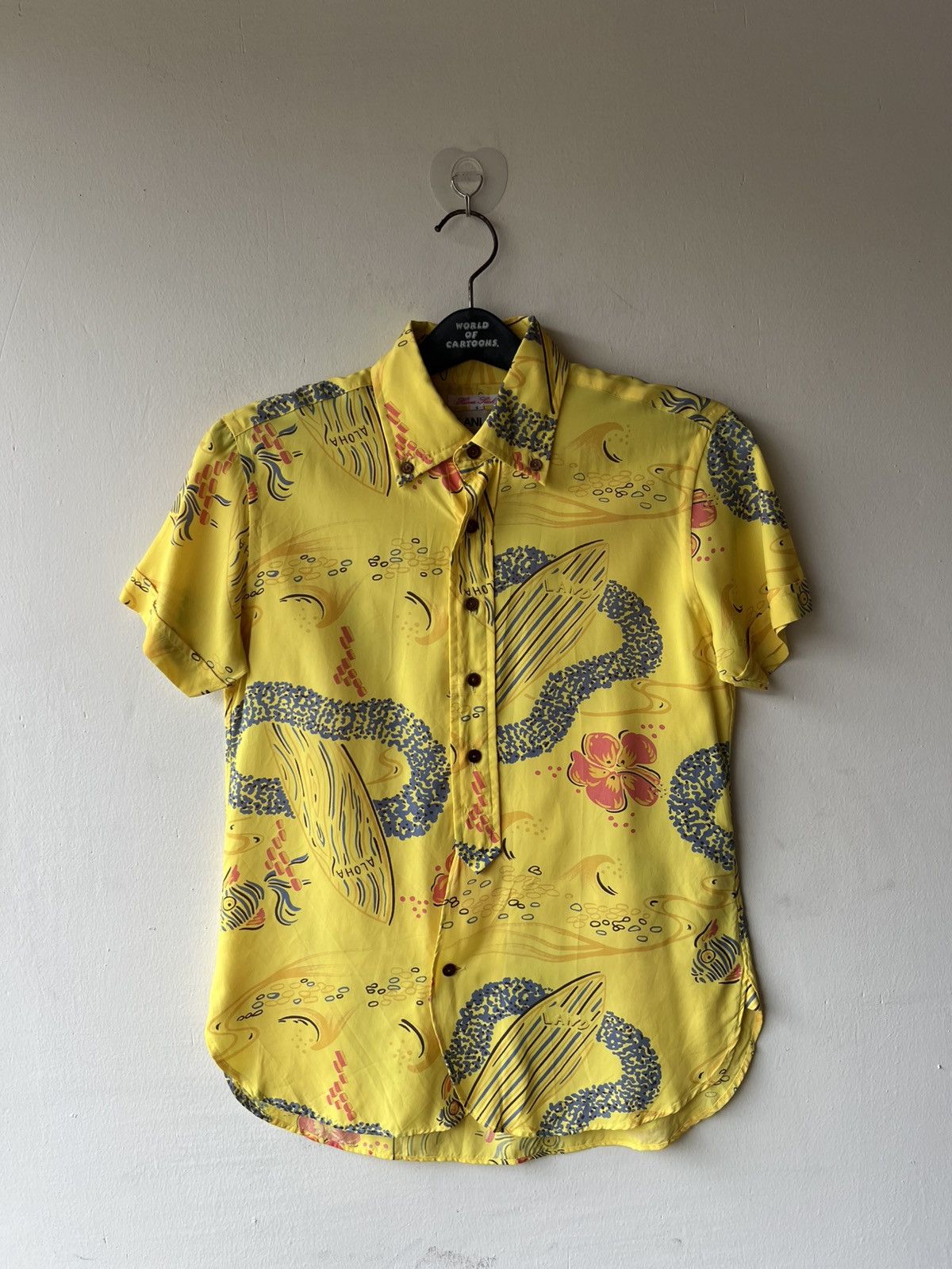 Haversack Haversack Japan X Iolani 100% Rayon Pull Over Hawaiian Shirt Size US S / EU 44-46 / 1 - 2 Thumbnail