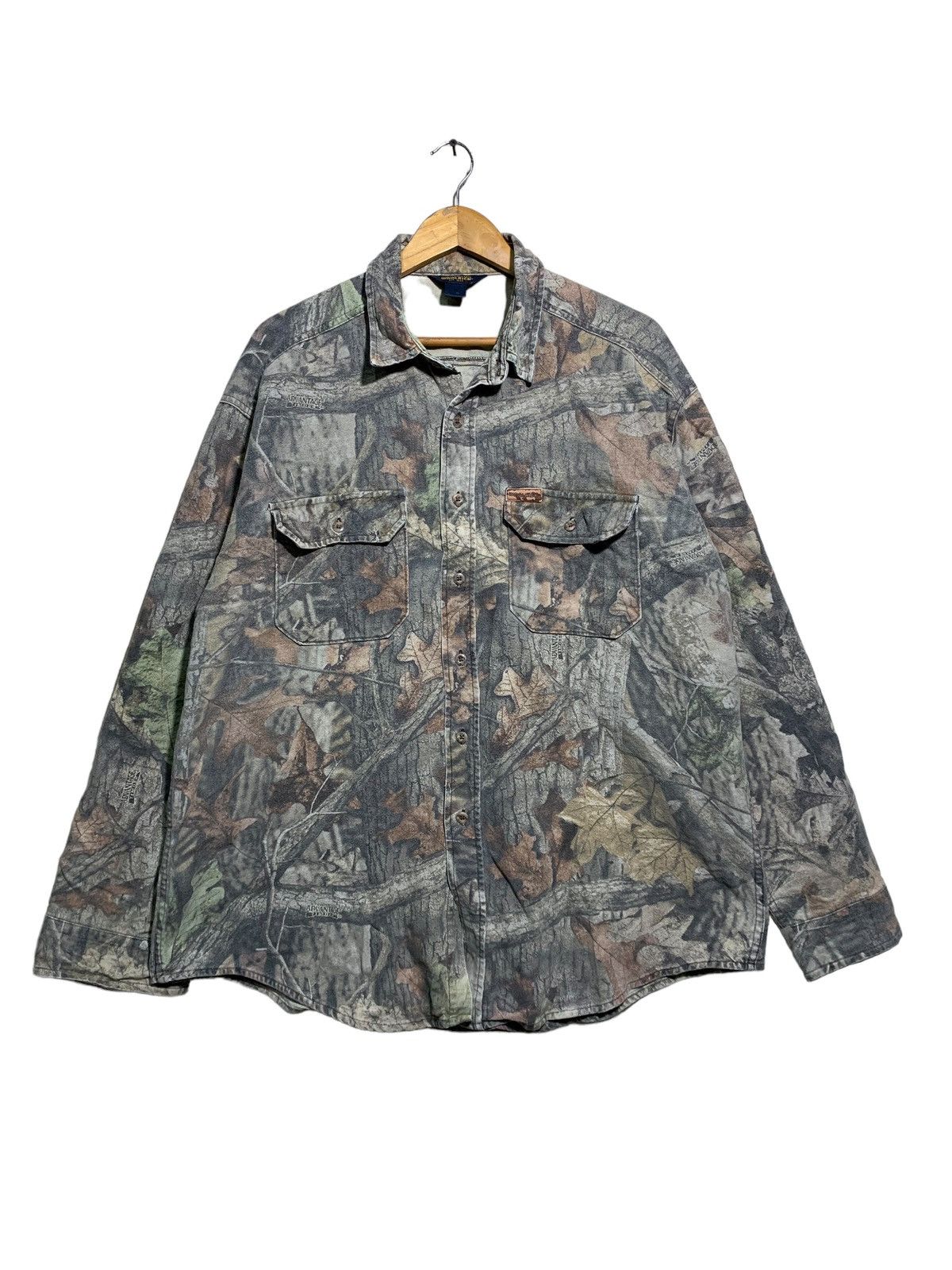Realtree 🔥VTG WOOLRICH REALTREE CAMO BUTTON UP Size US XL / EU 56 / 4 - 1 Thumbnail
