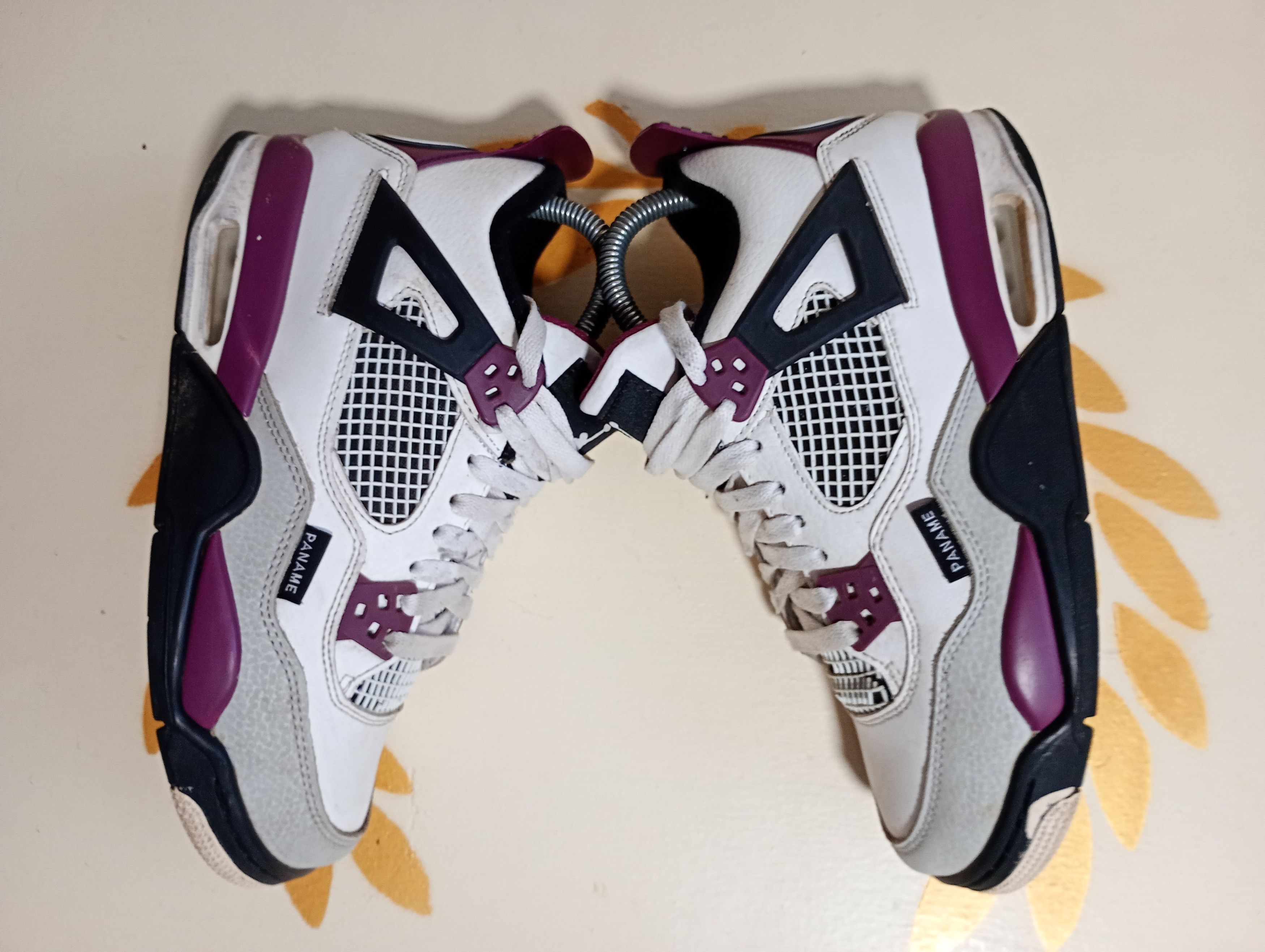 Jordan Brand Nike Air Jordan 4 Retro X Paris Saint Germain Sneakers Size US 7.5 / IT 37.5 - 6 Thumbnail