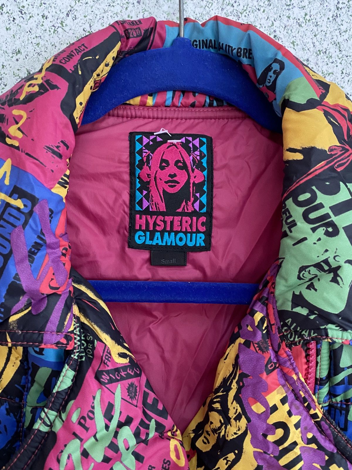 Hysteric Glamour Hysteric Glamour Comic Print Puffer–Iconic Multi Clr Jacket Size S / US 4 / IT 40 - 6 Thumbnail