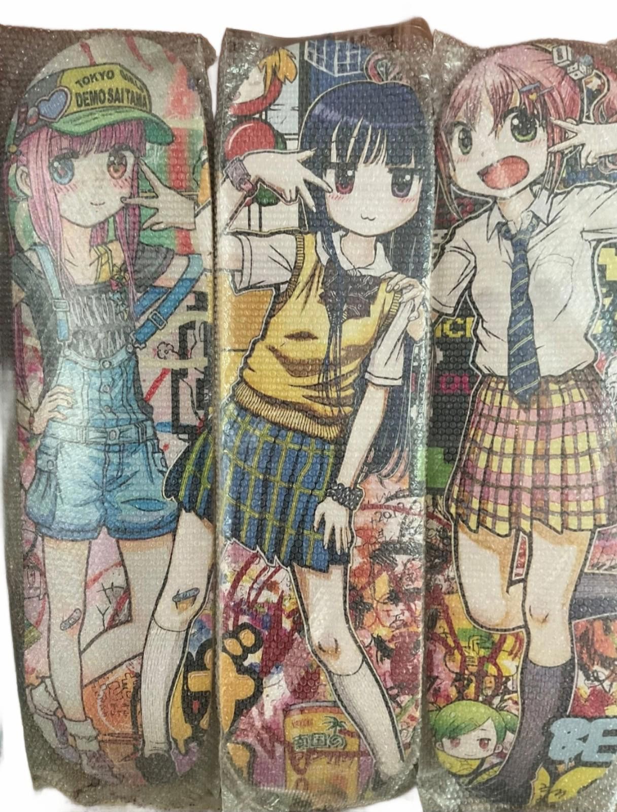 Designer MR/KK KaiKai Skateboard Deck Art NTWRK HIGH SCHOOL STORY! Size ONE SIZE - 9 Thumbnail