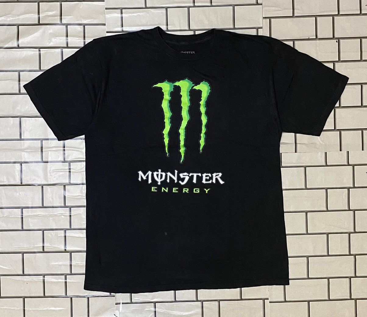 Vintage Vintage y2k Monster Energy Size US XL / EU 56 / 4 - 3 Thumbnail