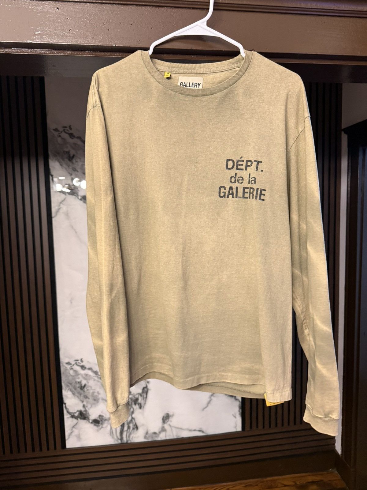 Gallery Dept. Gallery Dept. Long Sleeve Shirt Olive Green Size Medium Size US M / EU 48-50 / 2 - 1 Thumbnail