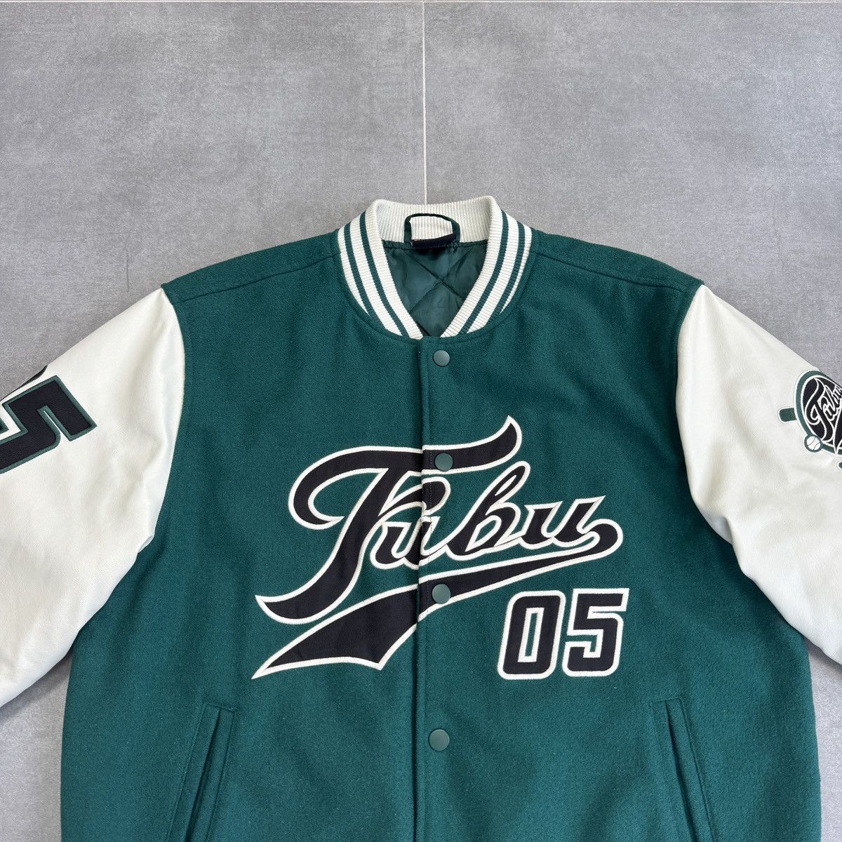 Fubu FUBU 05 Varsity Bomber Jacket Hip Hop Men Size S Oversized Size US S / EU 44-46 / 1 - 10 Thumbnail