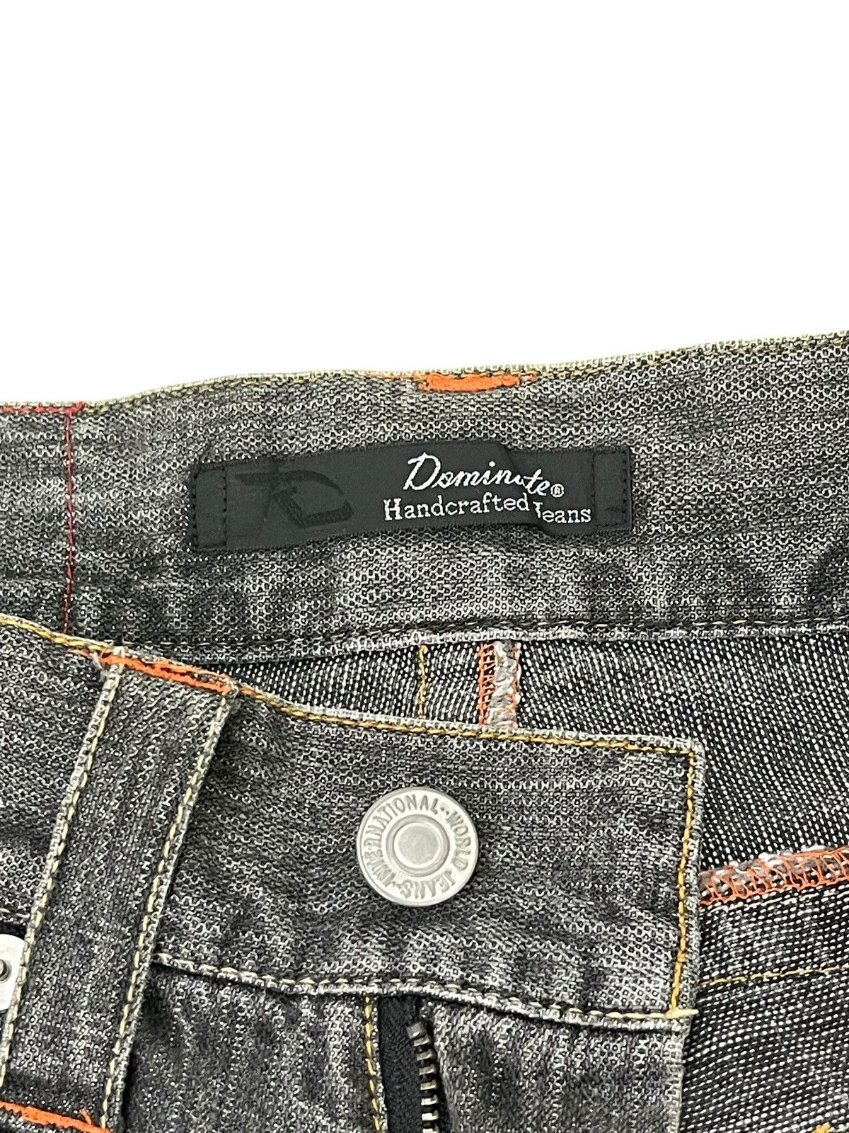 Japanese Brand Flare Jeans Dominate Faded Distress Boot Cut 1🟦1 Size US 30 / EU 46 - 10 Thumbnail