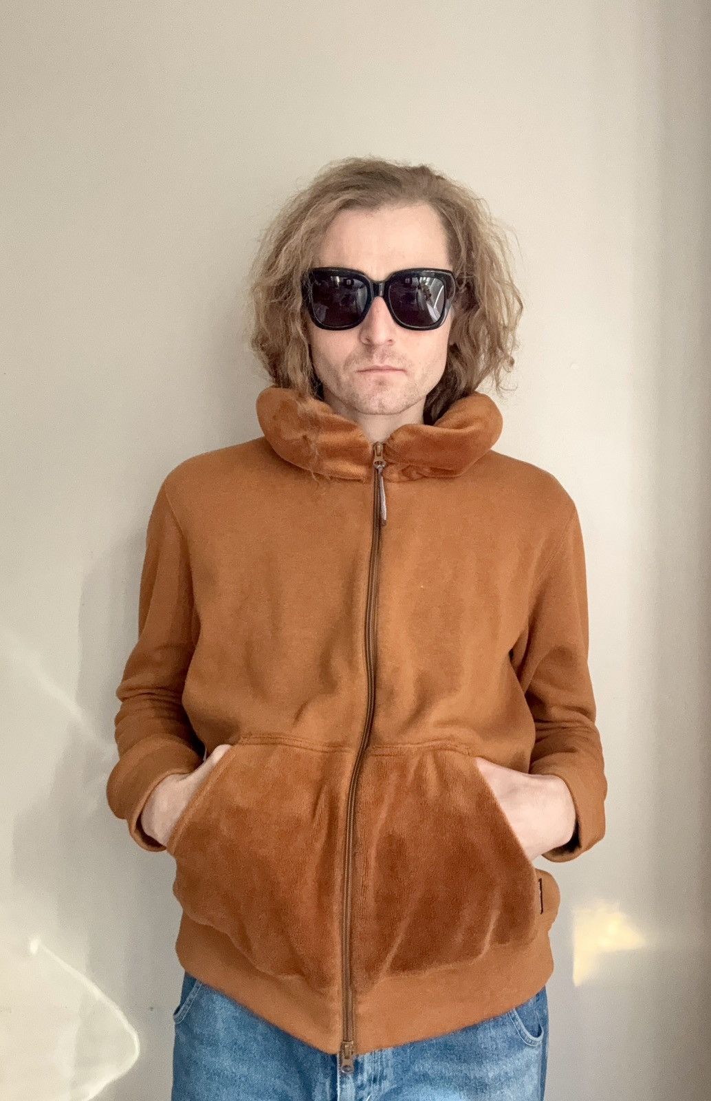 mercibeaucoup MERCIBEAUCOUP Puffy Pillow Collar Couble Zip Sweatshirt Size US L / EU 52-54 / 3 - 4 Thumbnail