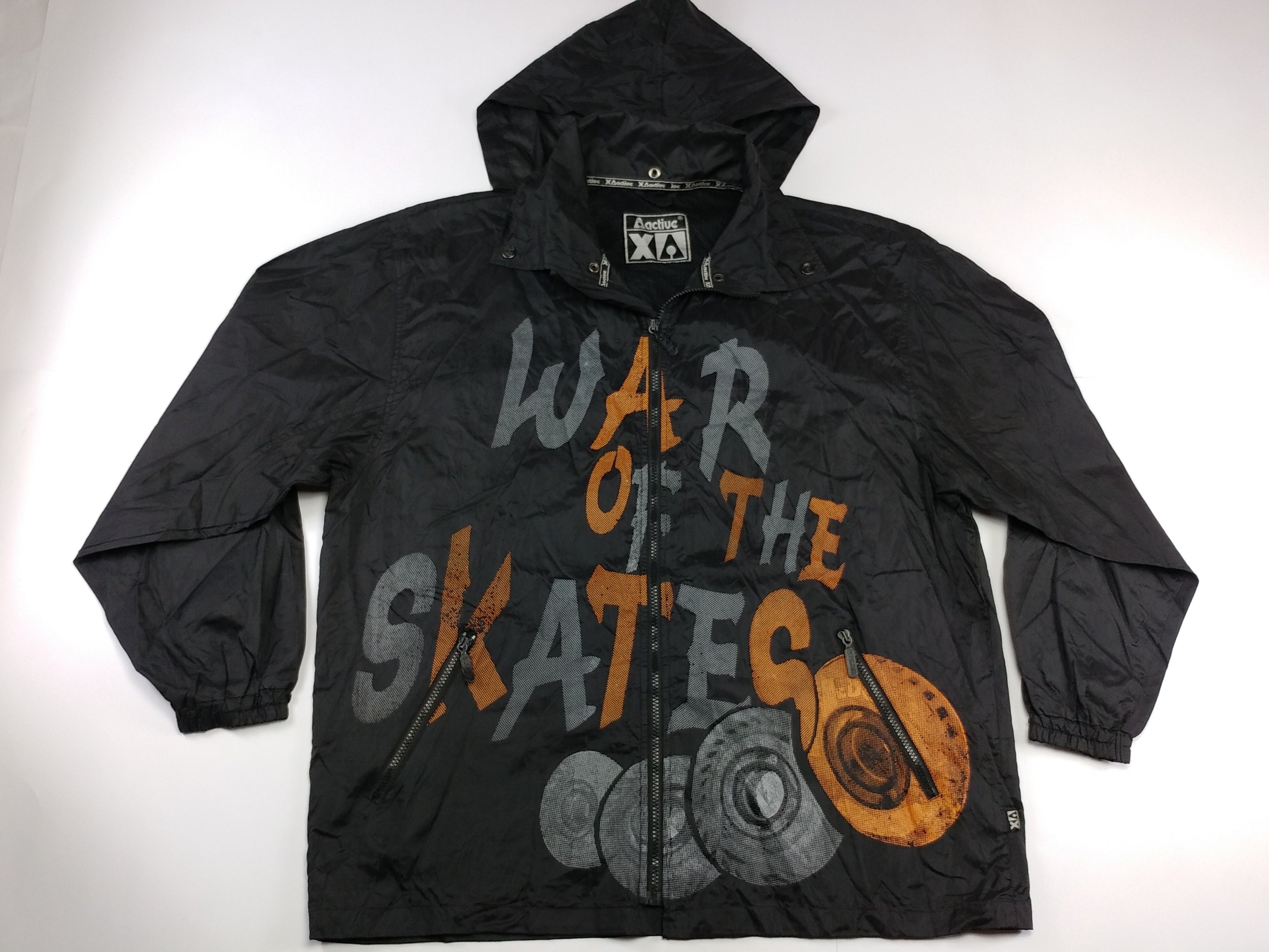 Vintage XAactive jacket, War of the Skates vintage skater 90s Y2K XL Size US XL / EU 56 / 4 - 19 Thumbnail