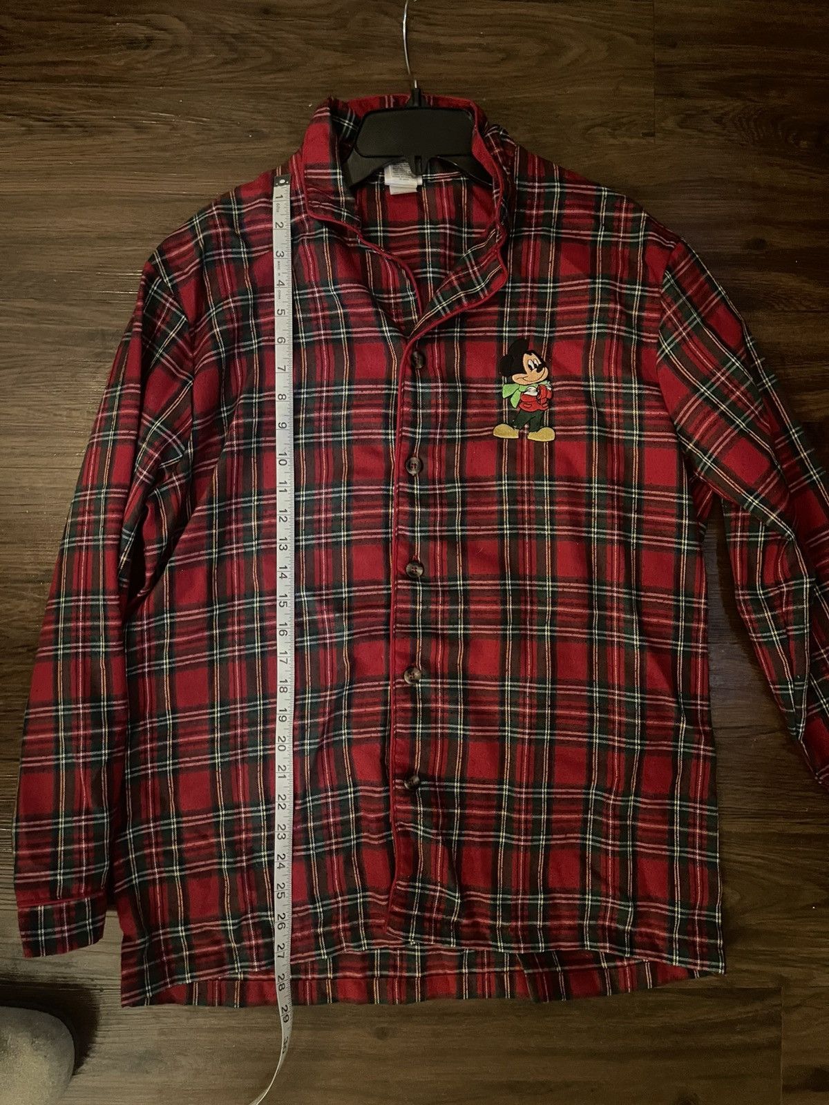 Disney × Vintage Disney Shirt Mens Extra Large Red Plaid Button Up Size US S / EU 44-46 / 1 - 5 Thumbnail