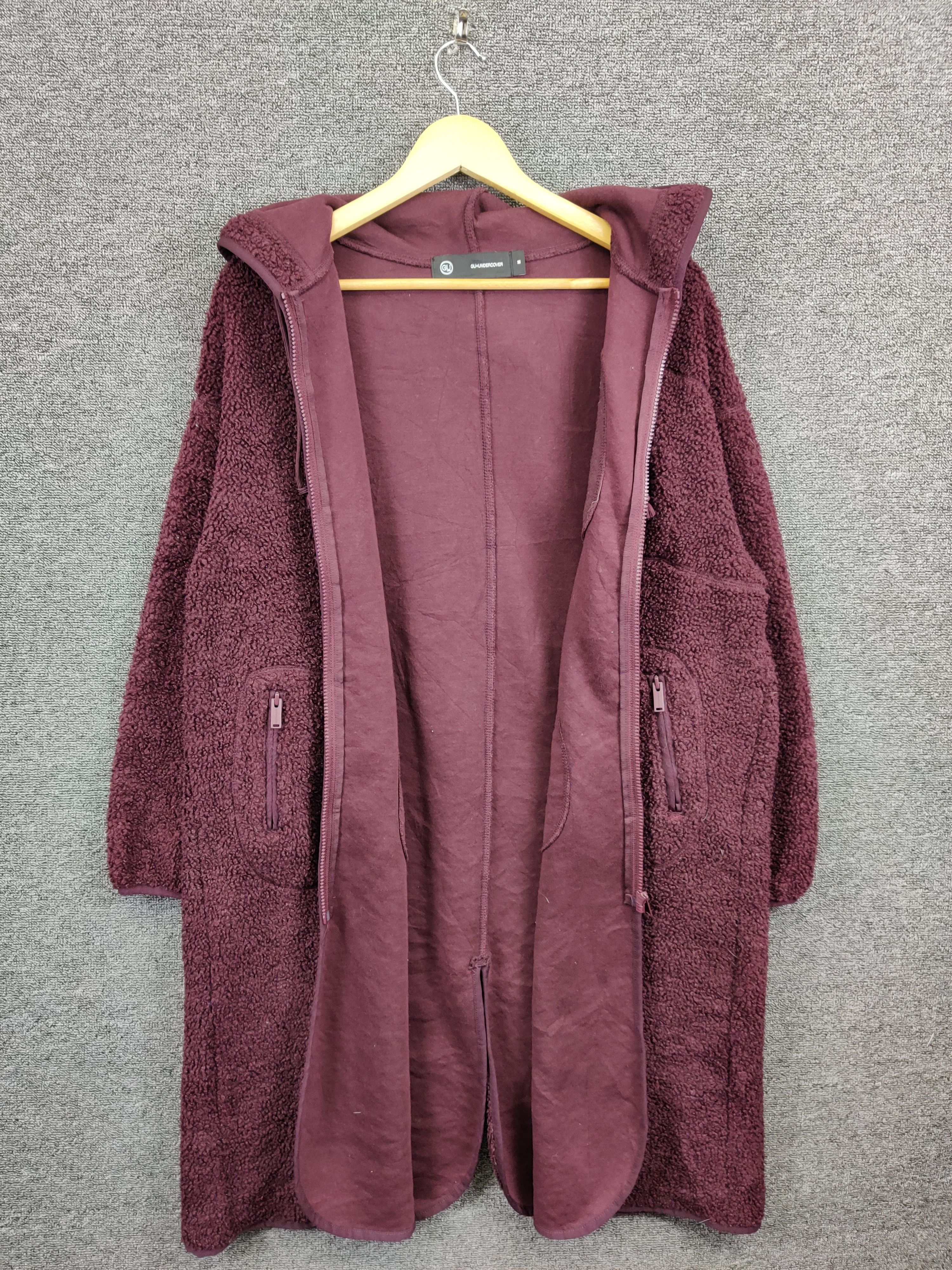 GU × Undercover Gu x Undercover Sherpa Hoodie Oversize Jacket Size US M / EU 48-50 / 2 - 7 Thumbnail
