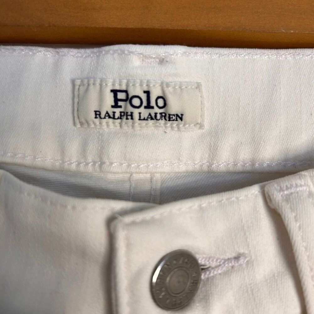Ralph Lauren White Ralph Lauren Polo Skinny Jeans Size 28 Size 28" / US 6 / IT 42 - 3 Thumbnail
