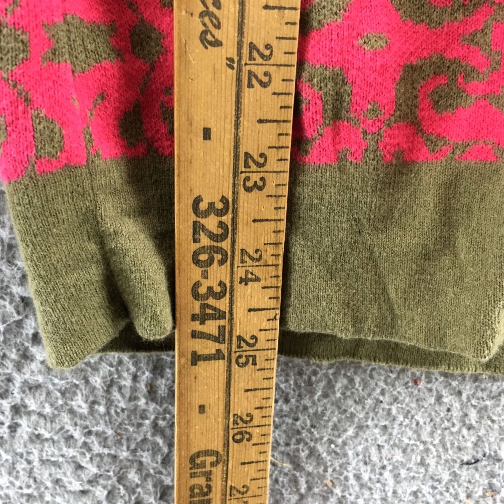 Banana Republic Banana Republic Long Sleeve Sweater Tee Womens L Multicolor V-Neck Pullover Casual Knit Cotton Size L / US 10 / IT 46 - 6 Thumbnail