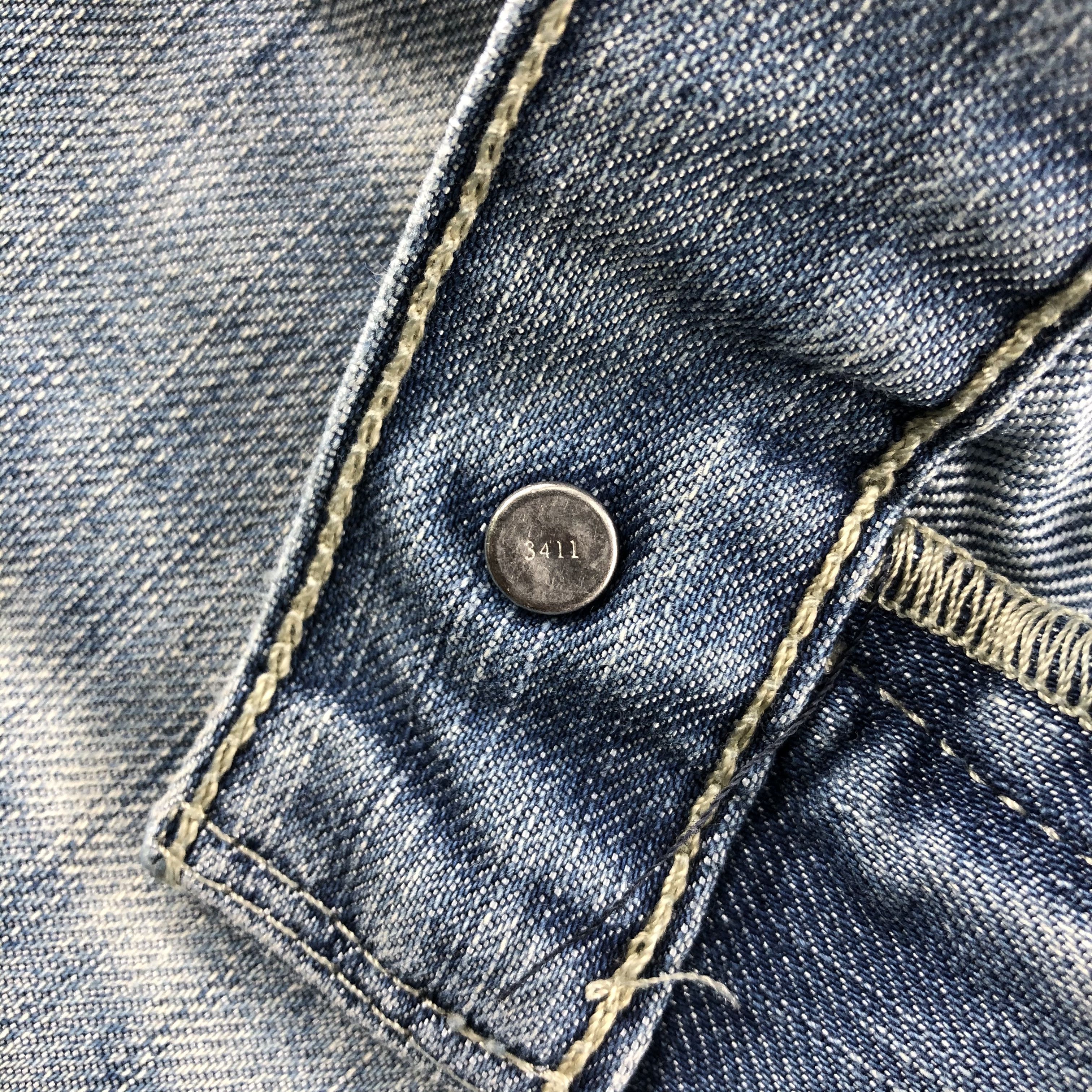 Levi's Vintage Levis Jeans Lot 514 Stone Wash Denim-J988 Size US 36 / EU 52 - 8 Thumbnail