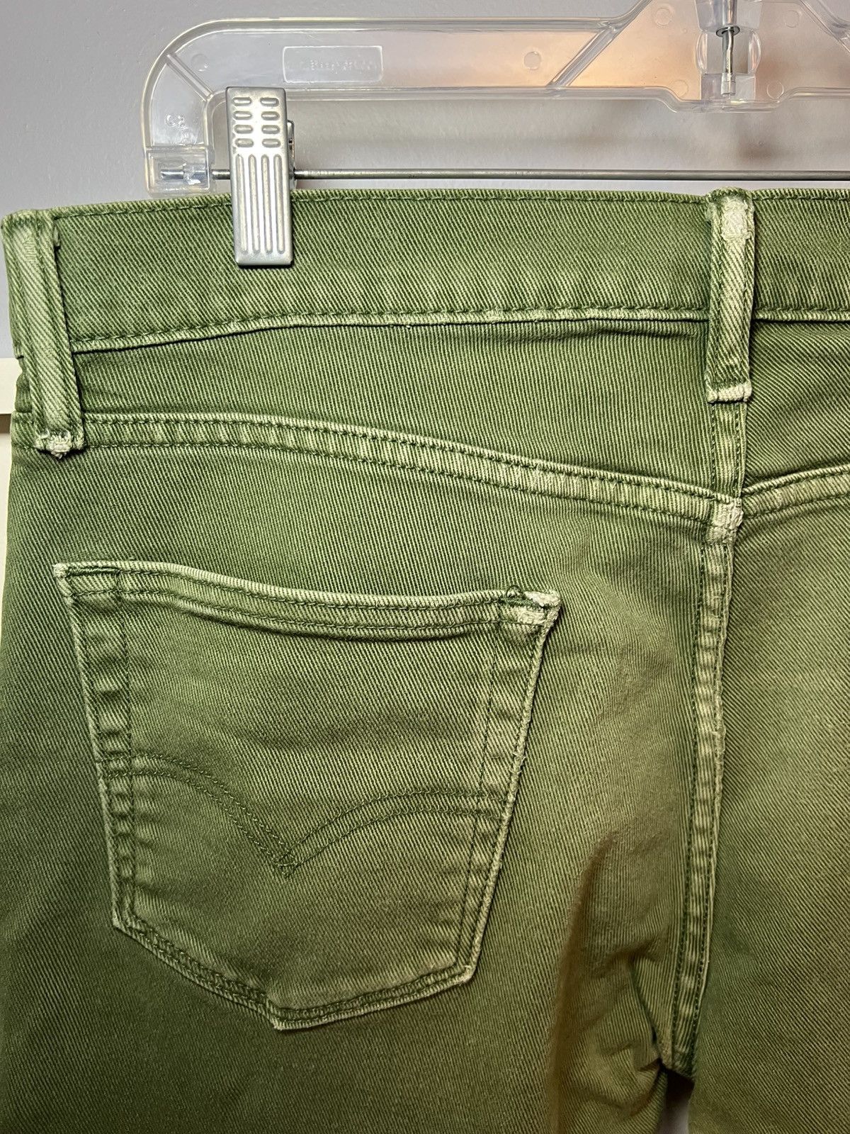 Levi's Vintage Levis 511 green acid slime jeans Size US 33 - 10 Thumbnail