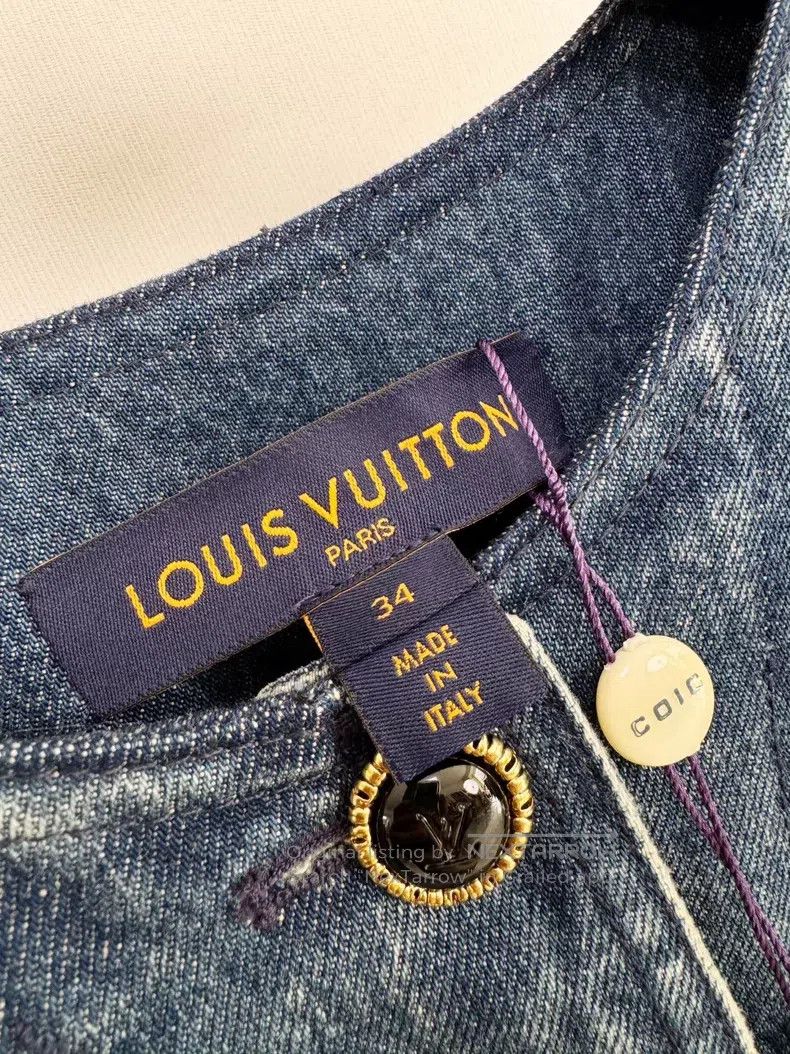 Louis Vuitton Louis Vuitton Denim Jacket Size XXS / US 00 / IT 34 - 2 Thumbnail
