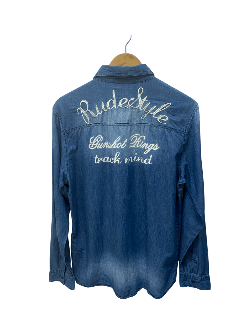 In The Attic In The Attic Denim Shirt Rude Gunshot Size US L / EU 52-54 / 3 - 2 Thumbnail
