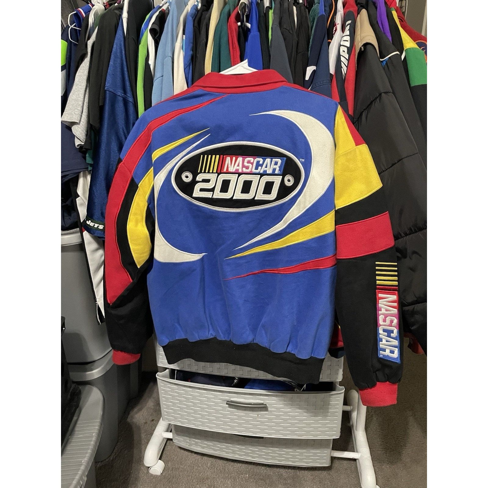 Chase Authentics Size S- VTG Chase Authentics Nascar 2000 Embroidered Jacket Size US S / EU 44-46 / 1 - 2 Thumbnail