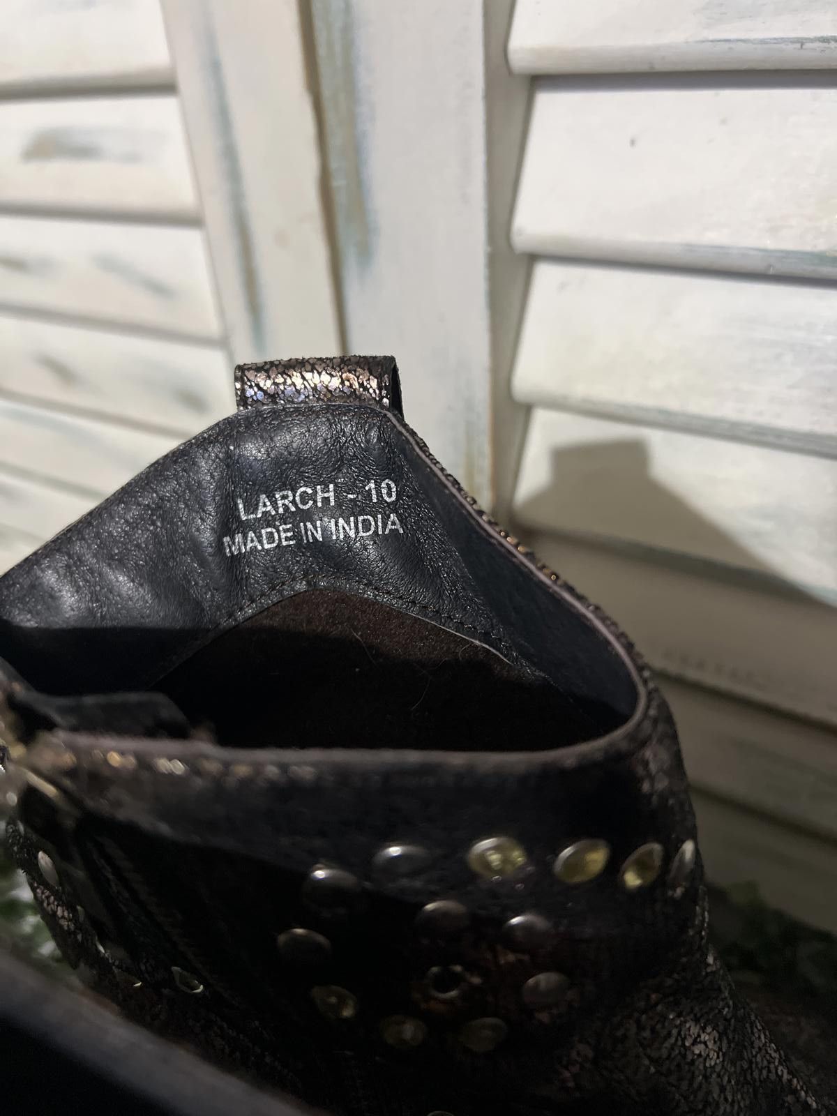 Other J. Renee Metallic Studded Rhonestone Western Ankle Boots 10 Size US 10 / IT 40 - 5 Thumbnail