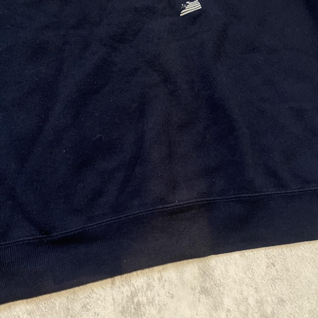 Jerzees Navy blue vintage 90s sweatshirt with pink Size US M / EU 48-50 / 2 - 5 Thumbnail