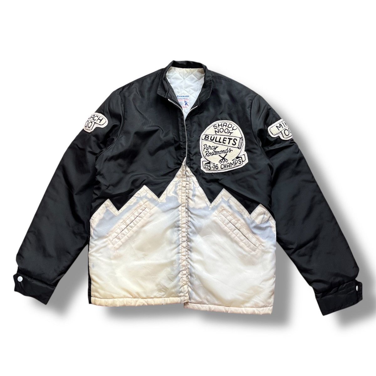 Other VINTAGE 1976 CANADA SHADY NOOK BULLETS 75-76 CHAMPS JACKET Size US L / EU 52-54 / 3 - 3 Thumbnail