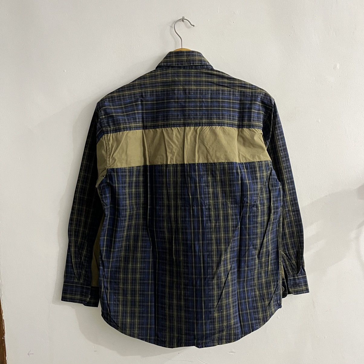 Japanese Brand Unknown - Plaid Contrast Button Ls Button Up Size US M / EU 48-50 / 2 - 6 Thumbnail