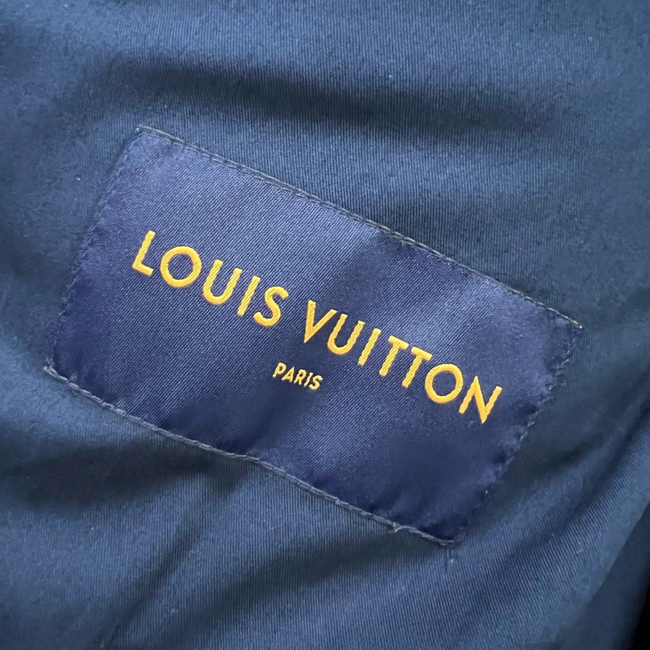 Louis Vuitton louis vuitton blue denim jacket with floral detail Size US XXL / EU 58 / 5 - 4 Thumbnail