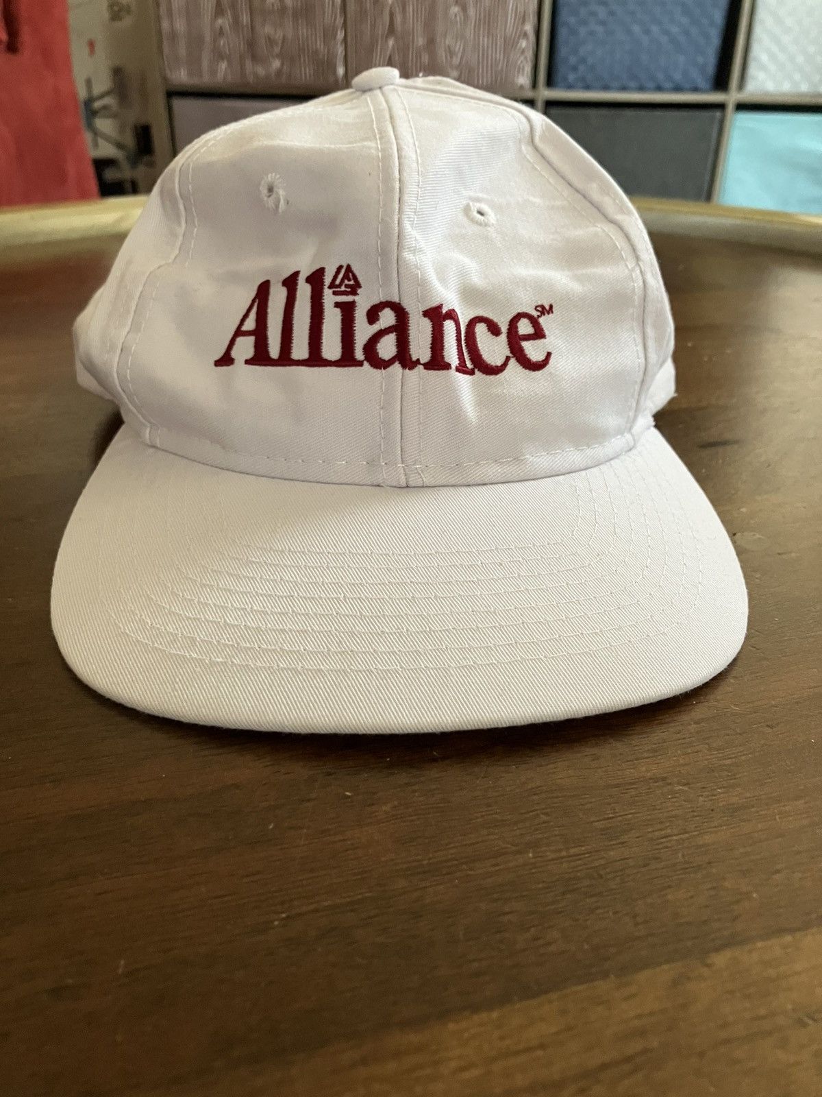 Vintage Vintage 90s Alliance Insurance SpellOut SnapBack Hat Cap Size ONE SIZE - 1 Thumbnail