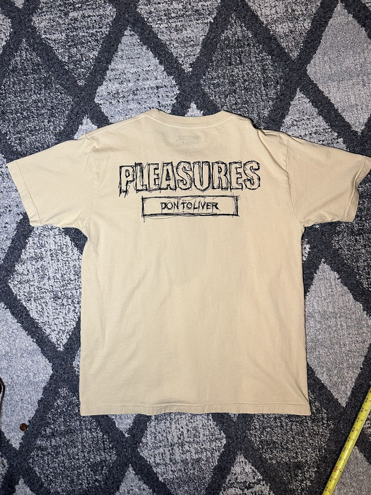 Pleasures × Travis Scott Pleasures x Don Toliver Scribble tee Size US L / EU 52-54 / 3 - 2 Thumbnail