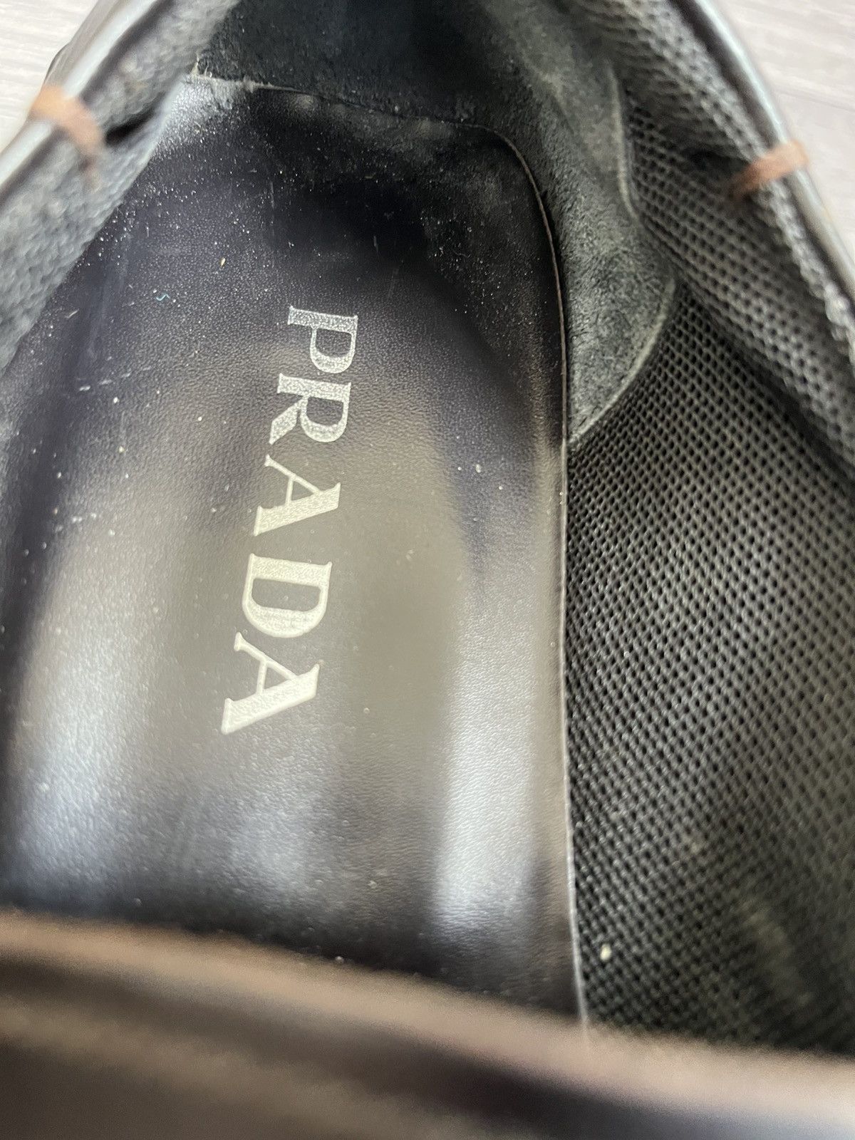 Prada Vintage FW 98 Prada square toe leather mule loafers uk7 Size US 8 / EU 41 - 13 Thumbnail