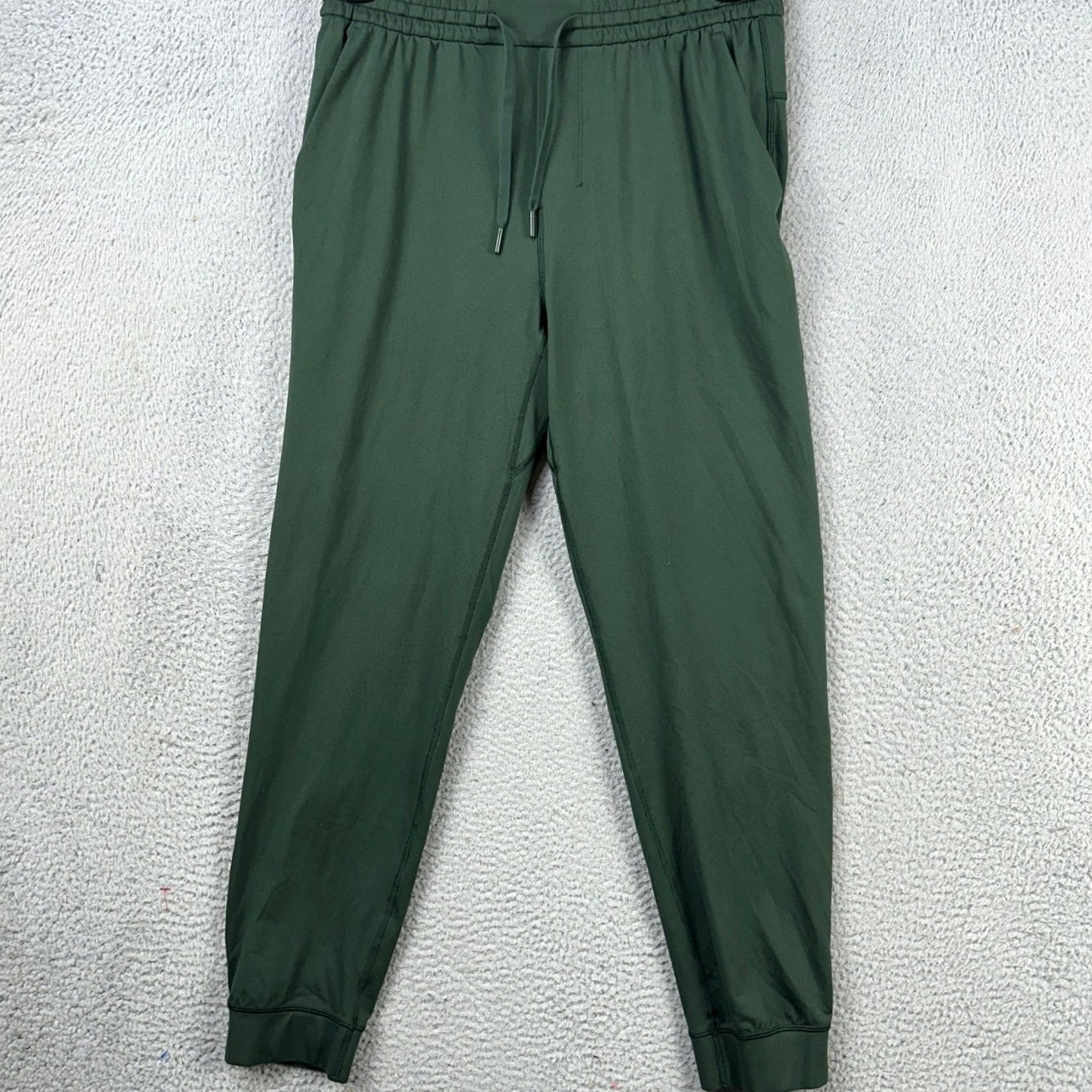 Lululemon Lululemon Sweatpants Jogger Mens Medium Green Drawstring Elastic Waist Size US 31 - 2 Thumbnail