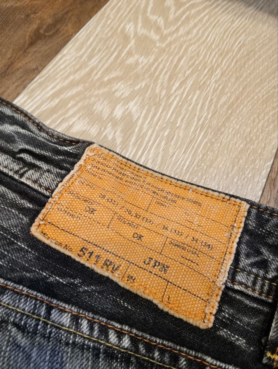 Edwin EDWIN BLACK WASHED DENIM FLARED PANTS Size US 34 / EU 50 - 13 Thumbnail