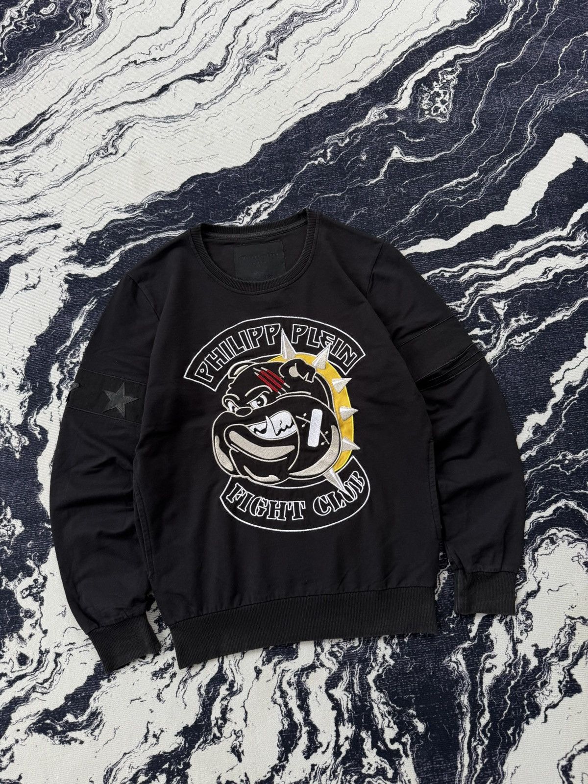 Philipp Plein Philipp plein homme fight club buldog sweatshirt crewneck Size M / US 6-8 / IT 42-44 - 2 Thumbnail
