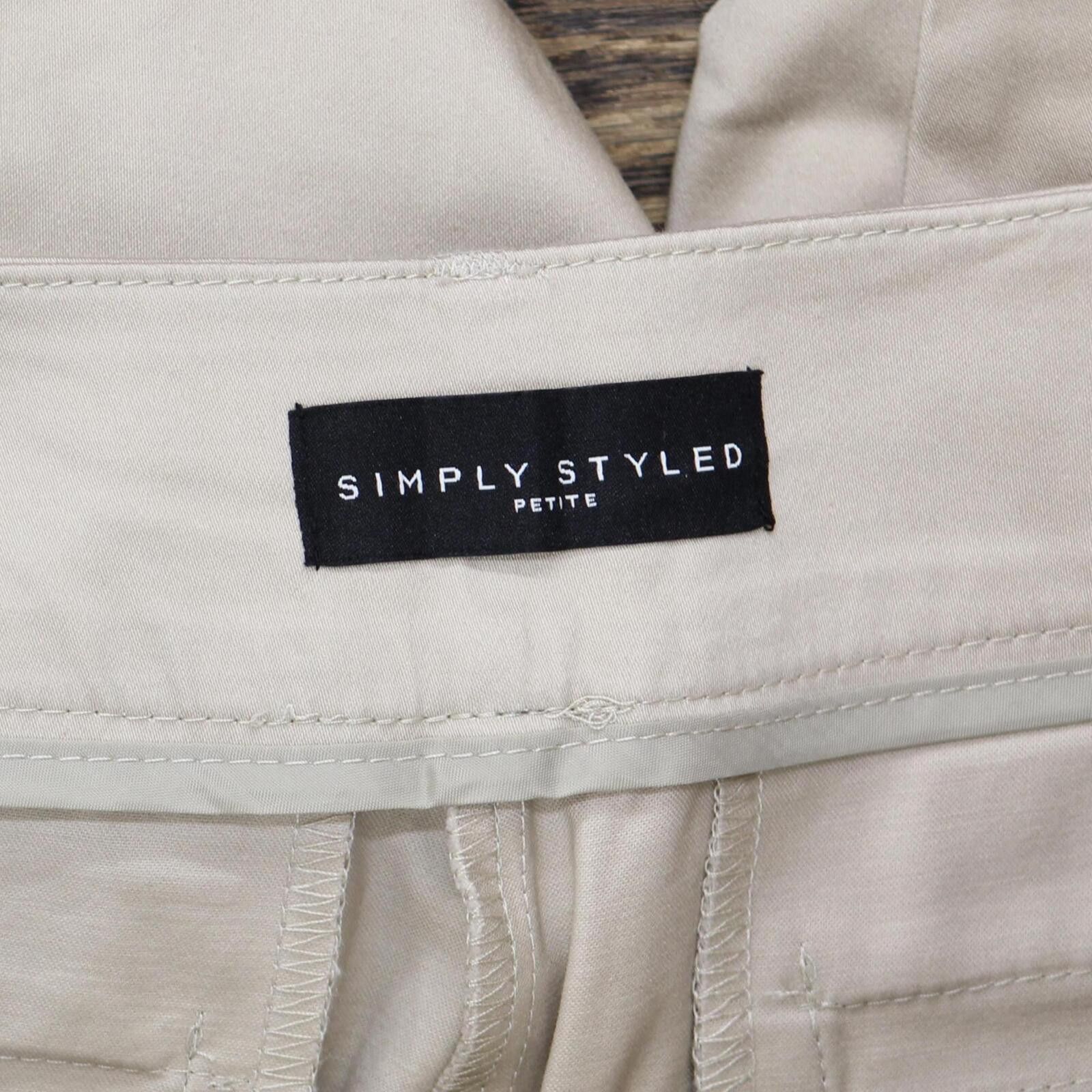 Other Nwt Simply Styled Chino With Pockets S22381 4p Silver Brown Size 27" / US 4 / IT 40 - 4 Thumbnail