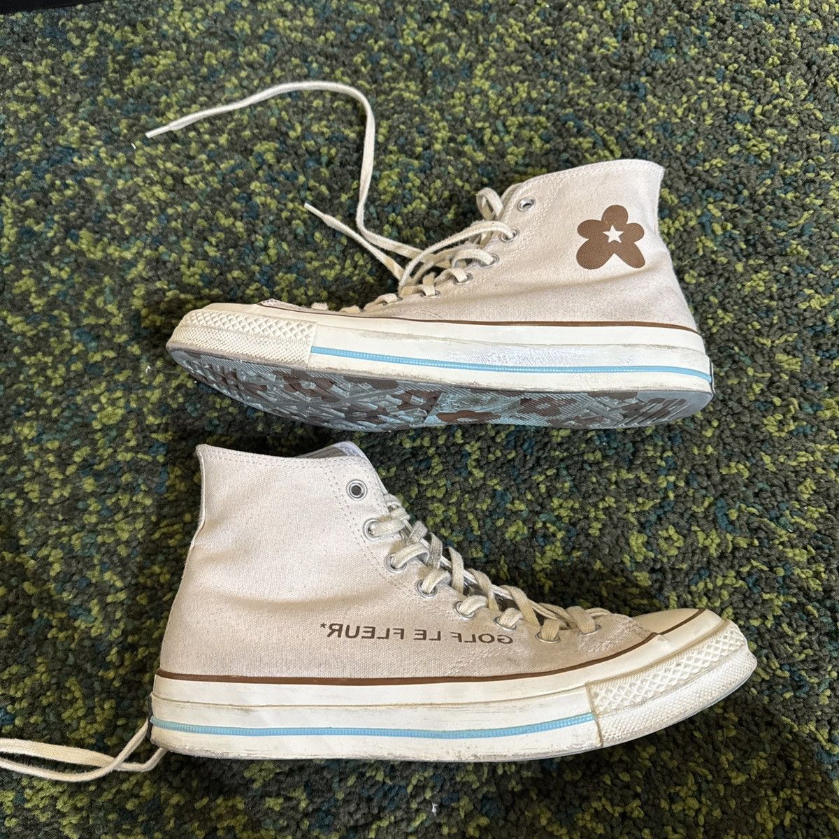 Golf le Fleur Golf le Fleur Converse Chuck Taylor Hi Parchment Size 8.5 US Size US 8.5 / EU 41-42 - 4 Thumbnail
